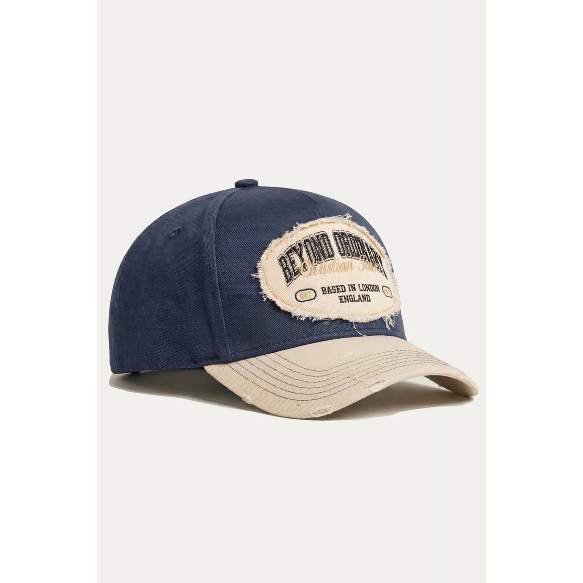 Christian Rose | CR054 Beyond Ordinary Vol II Oval Emblem Trucker Two-Tone Baseball Cap