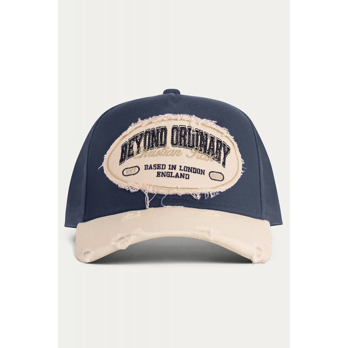 Christian Rose | CR054 Beyond Ordinary Vol II Oval Emblem Trucker Two-Tone Baseball Cap