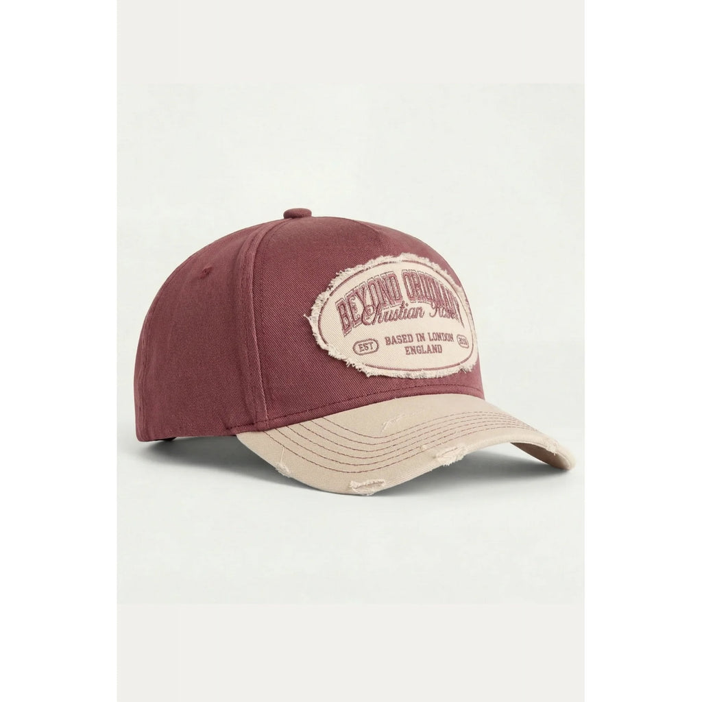 Christian Rose | CR054 Beyond Ordinary Vol II Oval Emblem Trucker Two-Tone Baseball Cap