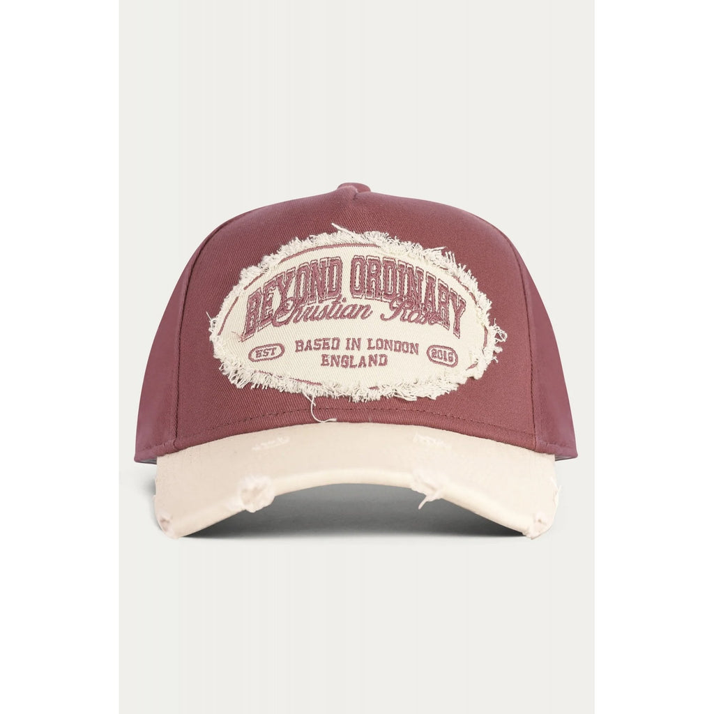 Christian Rose | CR054 Beyond Ordinary Vol II Oval Emblem Trucker Two-Tone Baseball Cap