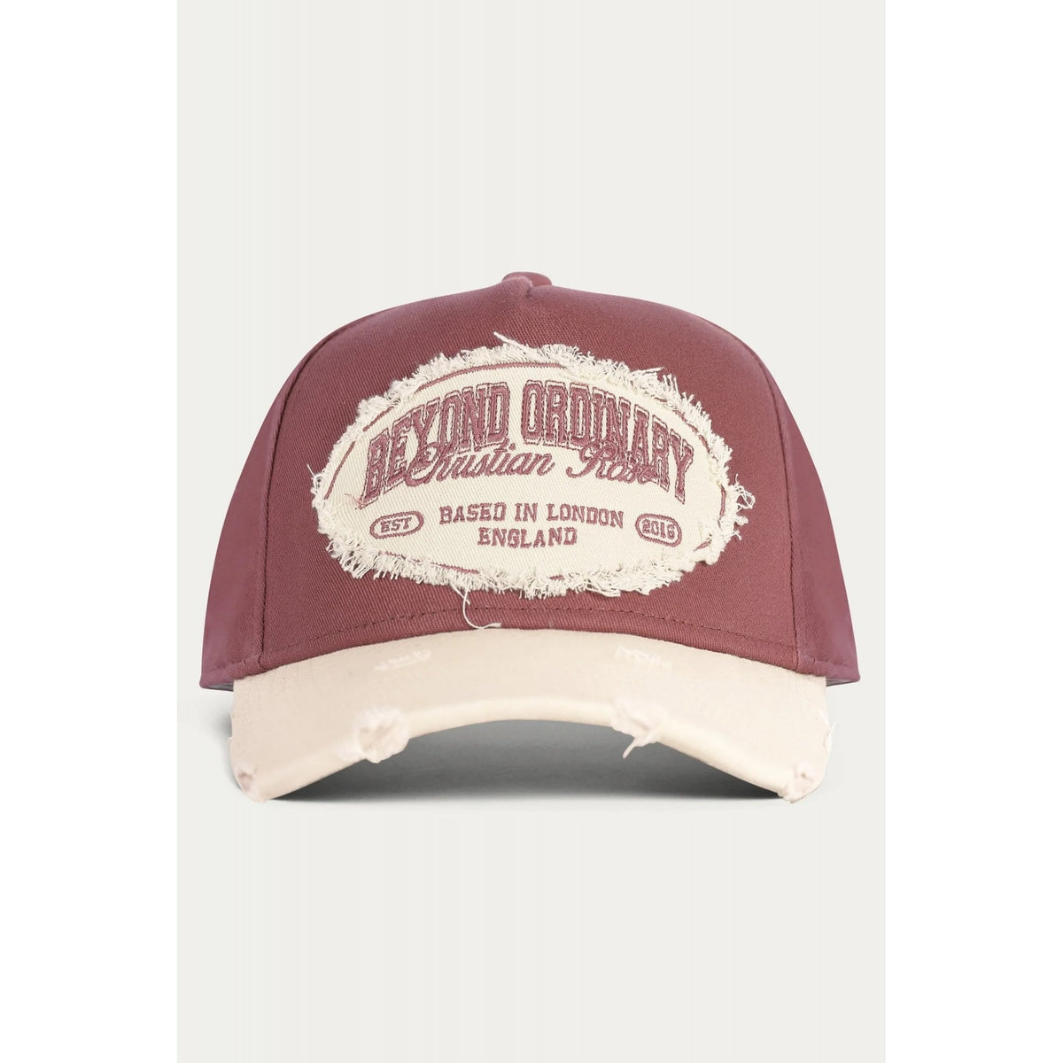 Christian Rose | CR054 Beyond Ordinary Vol II Oval Emblem Trucker Two-Tone Baseball Cap