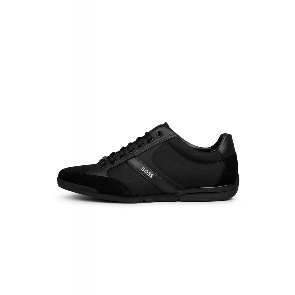 Hugo Boss | 50498265 Saturn Low-Profile Lowp_mx A_N Trainers - Black