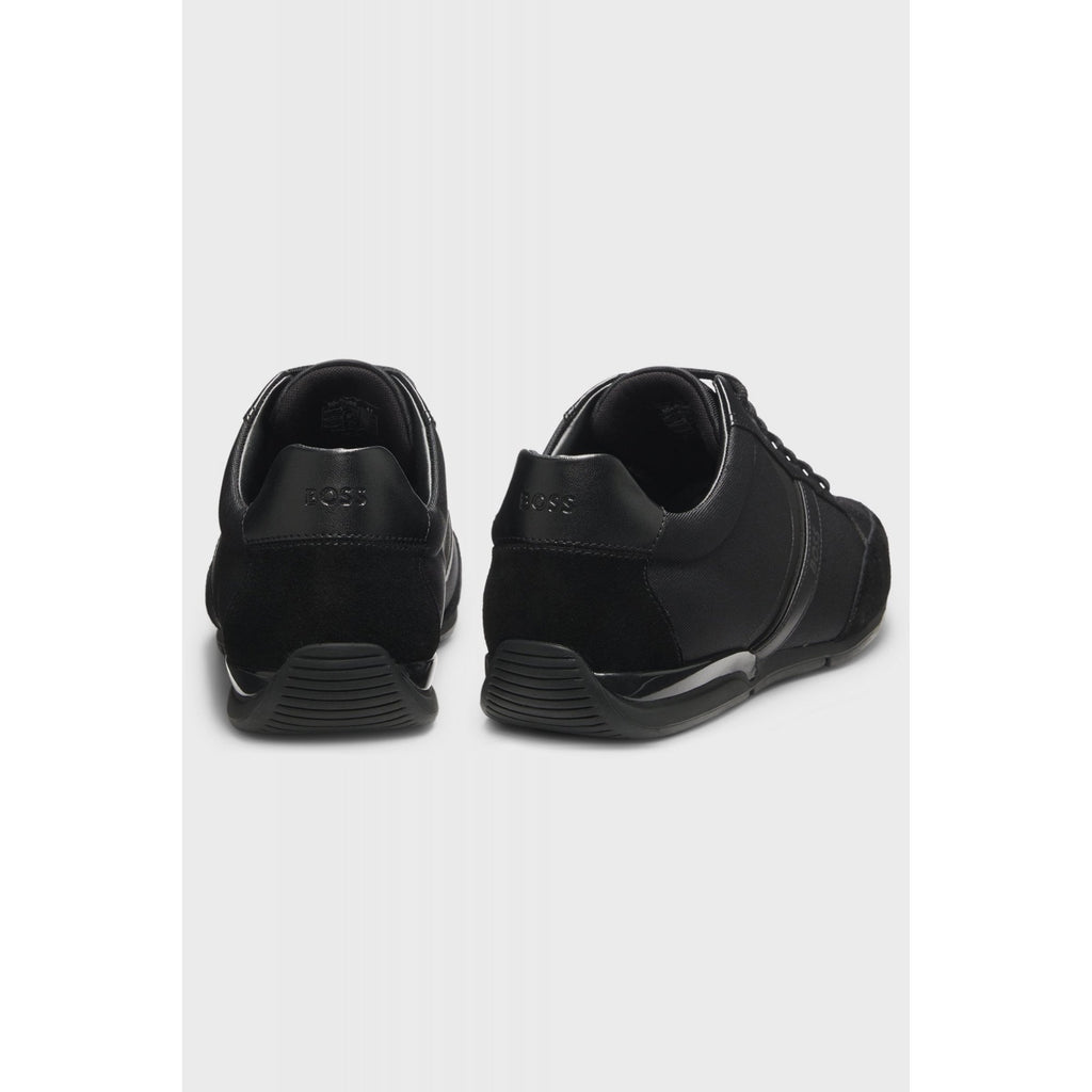 Hugo Boss | 50498265 Saturn Low-Profile Lowp_mx A_N Trainers - Black