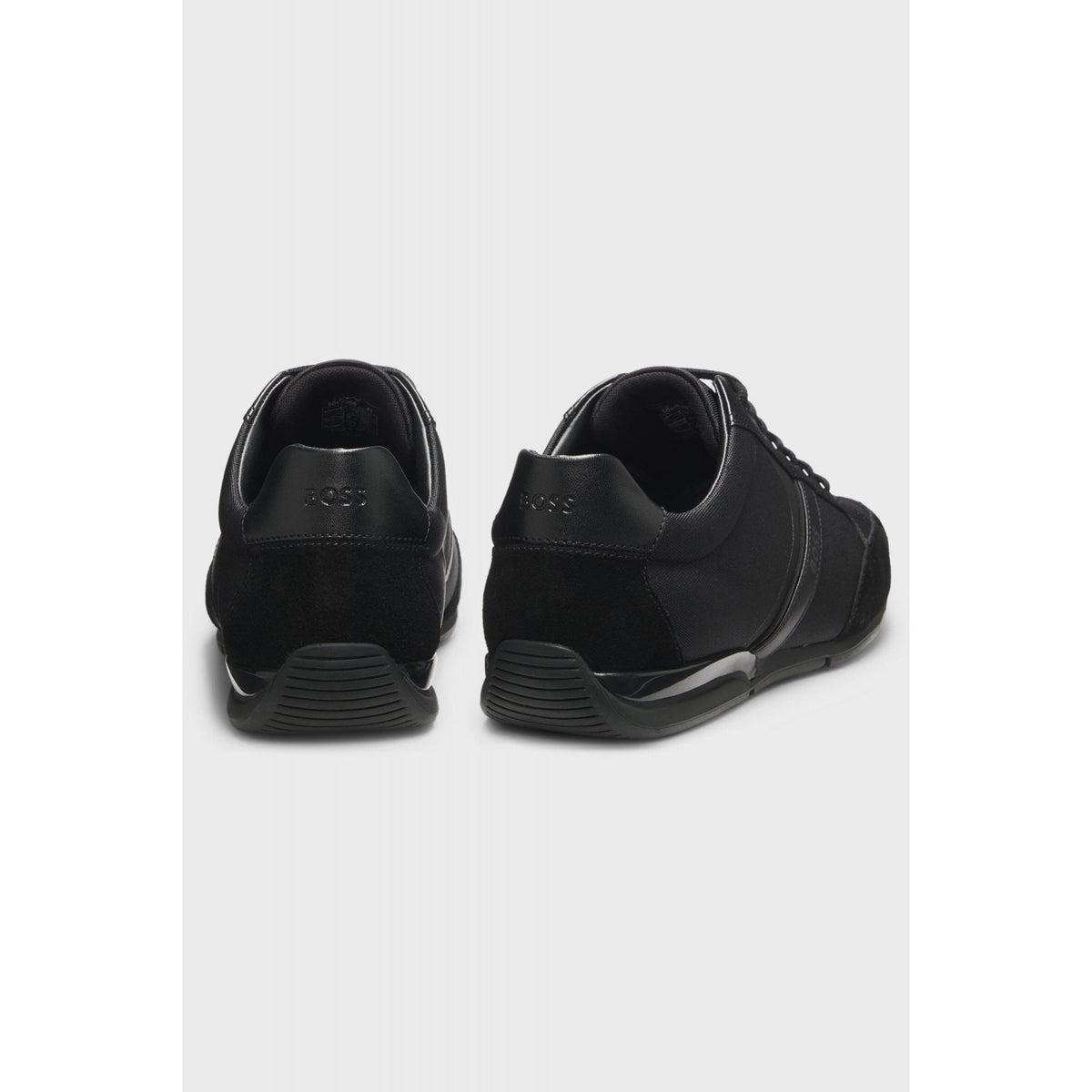 Hugo Boss | 50498265 Saturn Low-Profile Lowp_mx A_N Trainers - Black