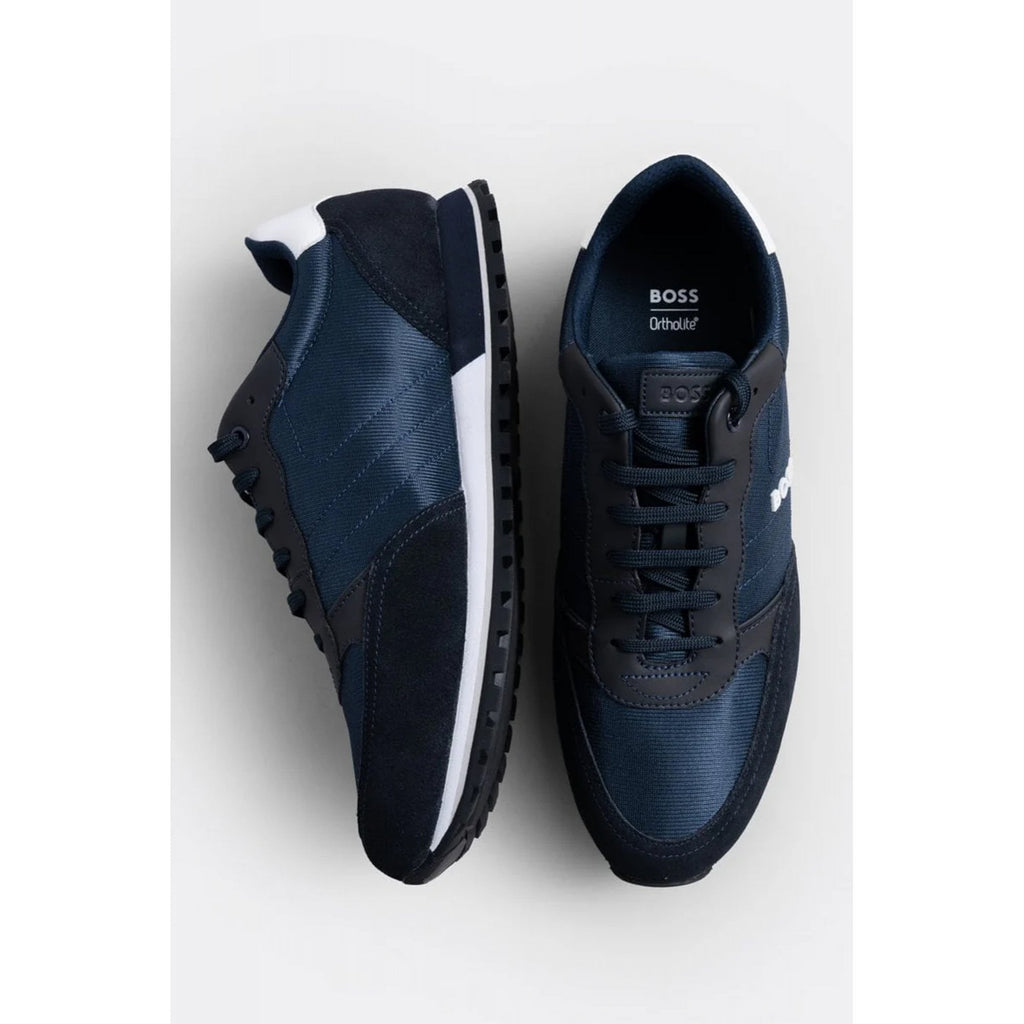 Hugo Boss | 50498133 Parkour Running Style Trainers - Navy
