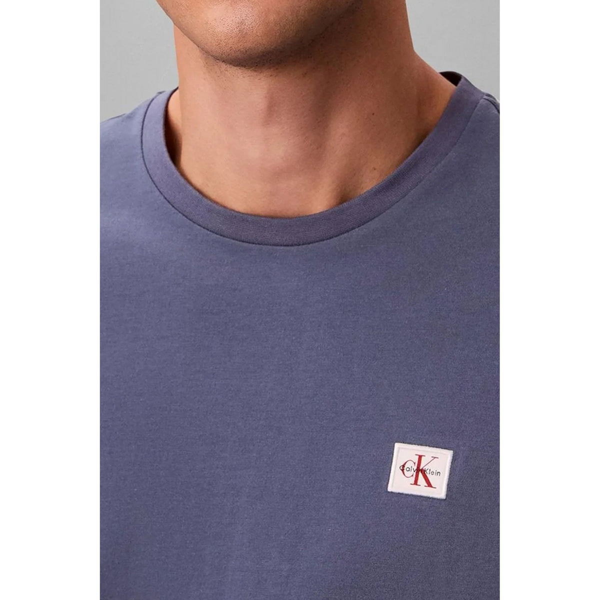 Calvin Klein Jeans | LV04RC272G Badge Logo Crew Cotton Jersey Half-Sleeve T-Shirt