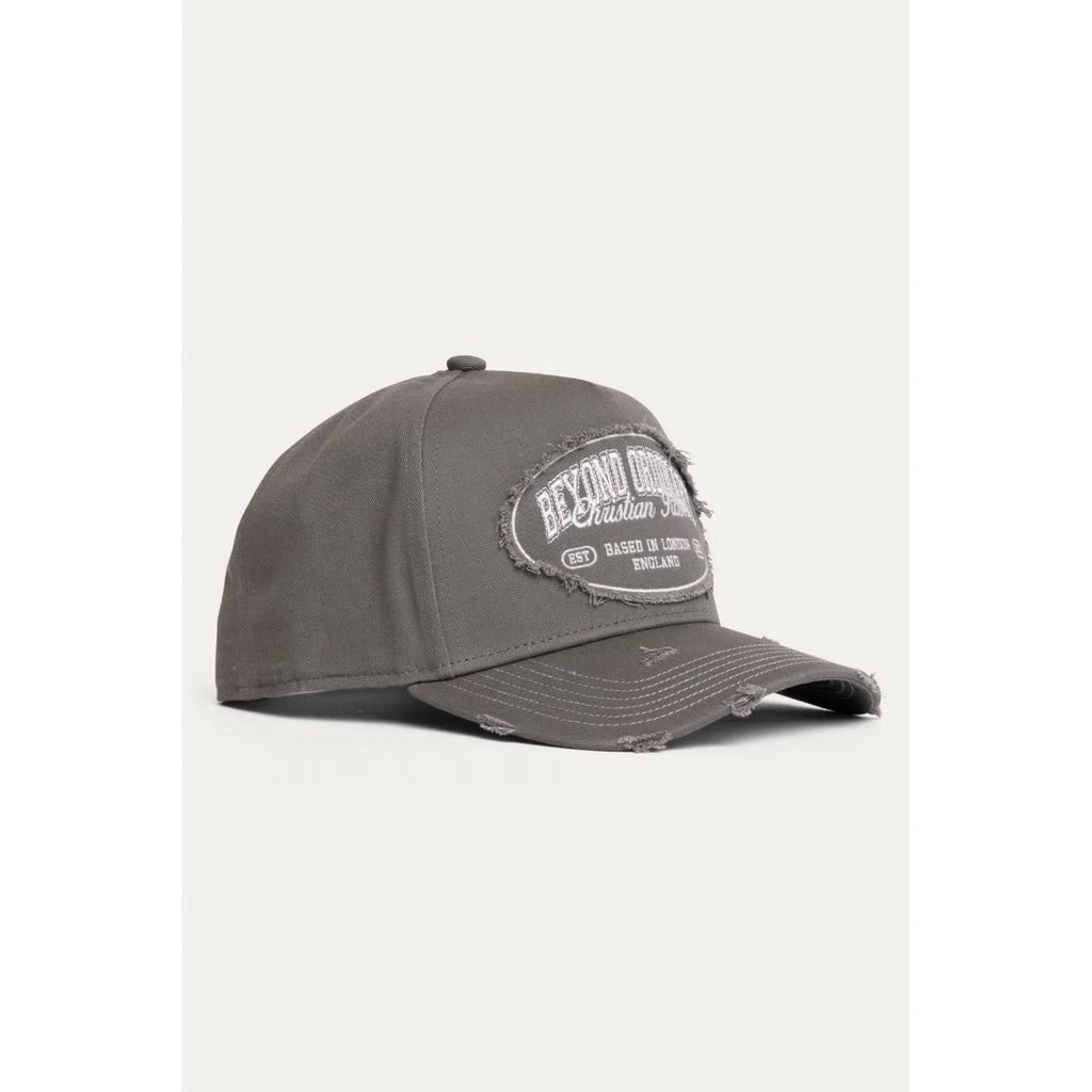 Christian Rose | CR054 Beyond Ordinary Vol II Oval Emblem Trucker Solid Baseball Cap