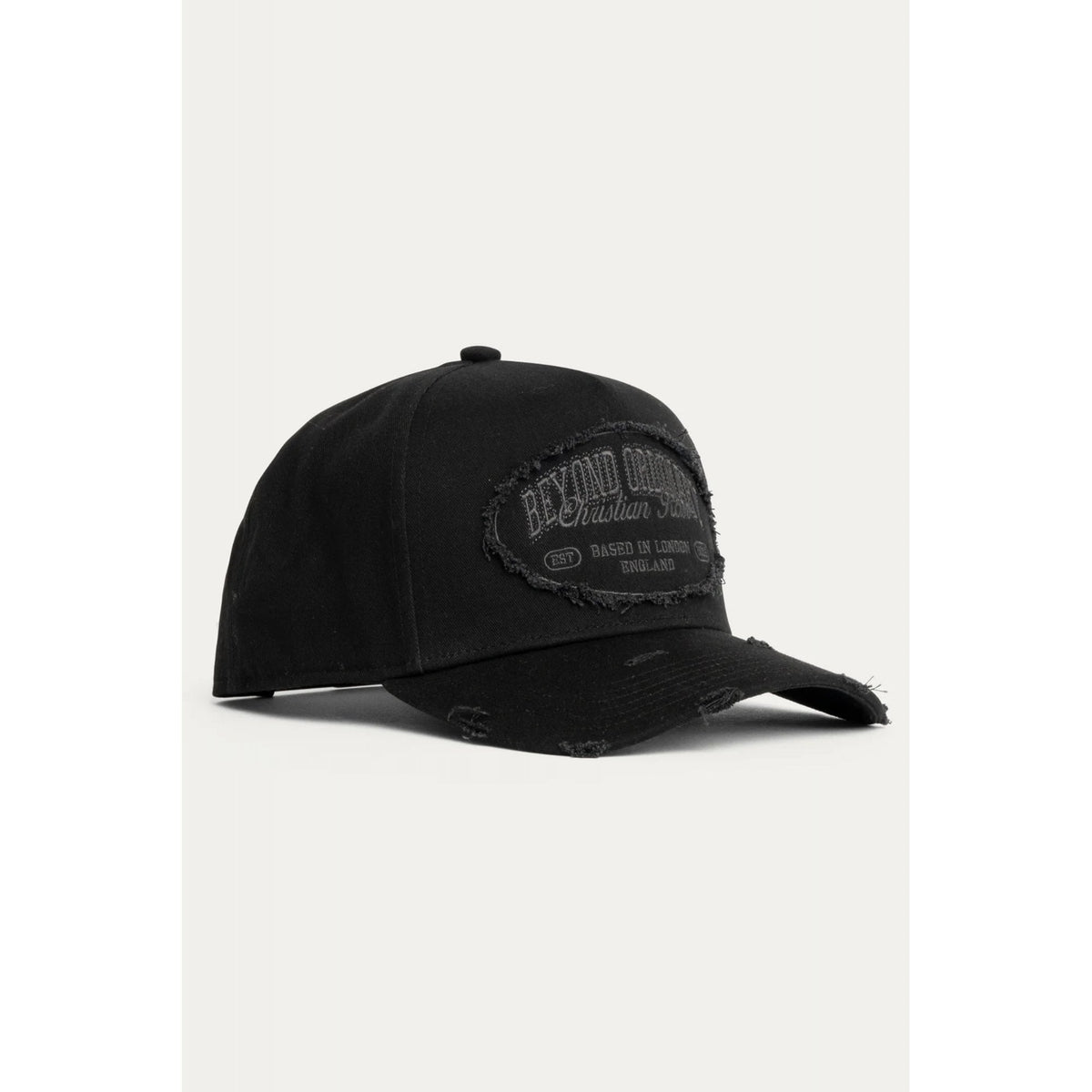 Christian Rose | CR054 Beyond Ordinary Vol II Oval Emblem Trucker Solid Baseball Cap