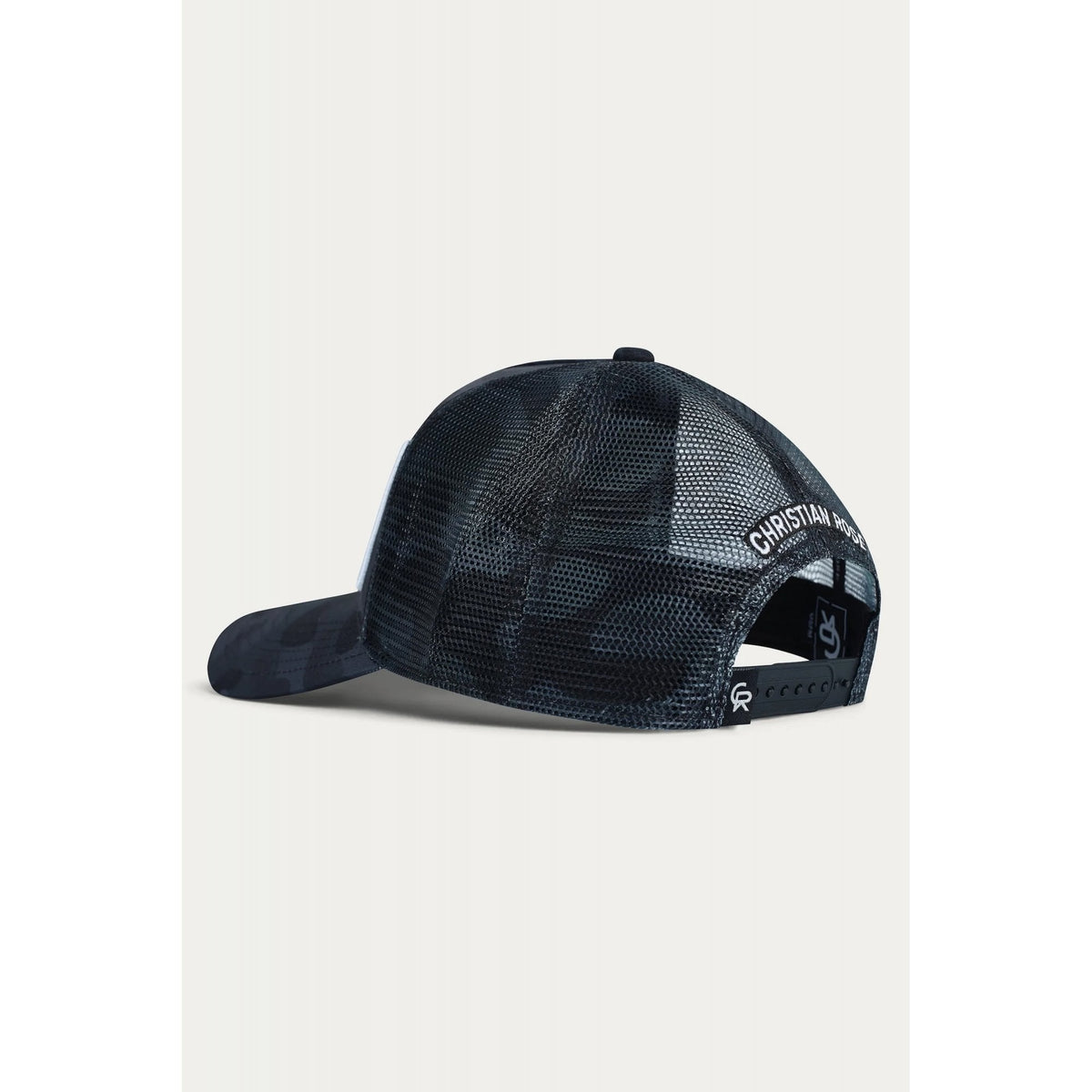 Christian Rose | CR001 Camo Private Plate Trucker Camoflauge Mesh Baseball Cap