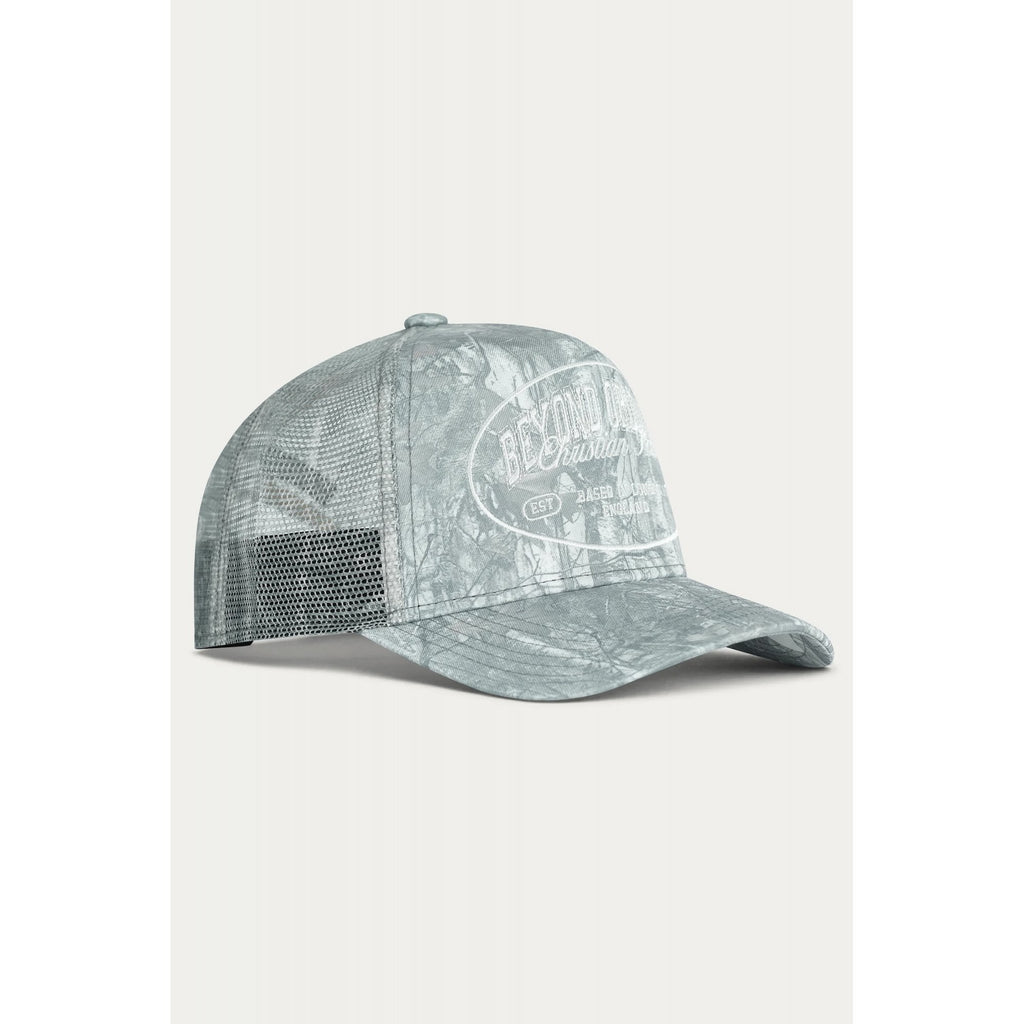 Christian Rose | CR046 Beyond Ordinary Treeline Camo Trucker Mesh Baseball Cap
