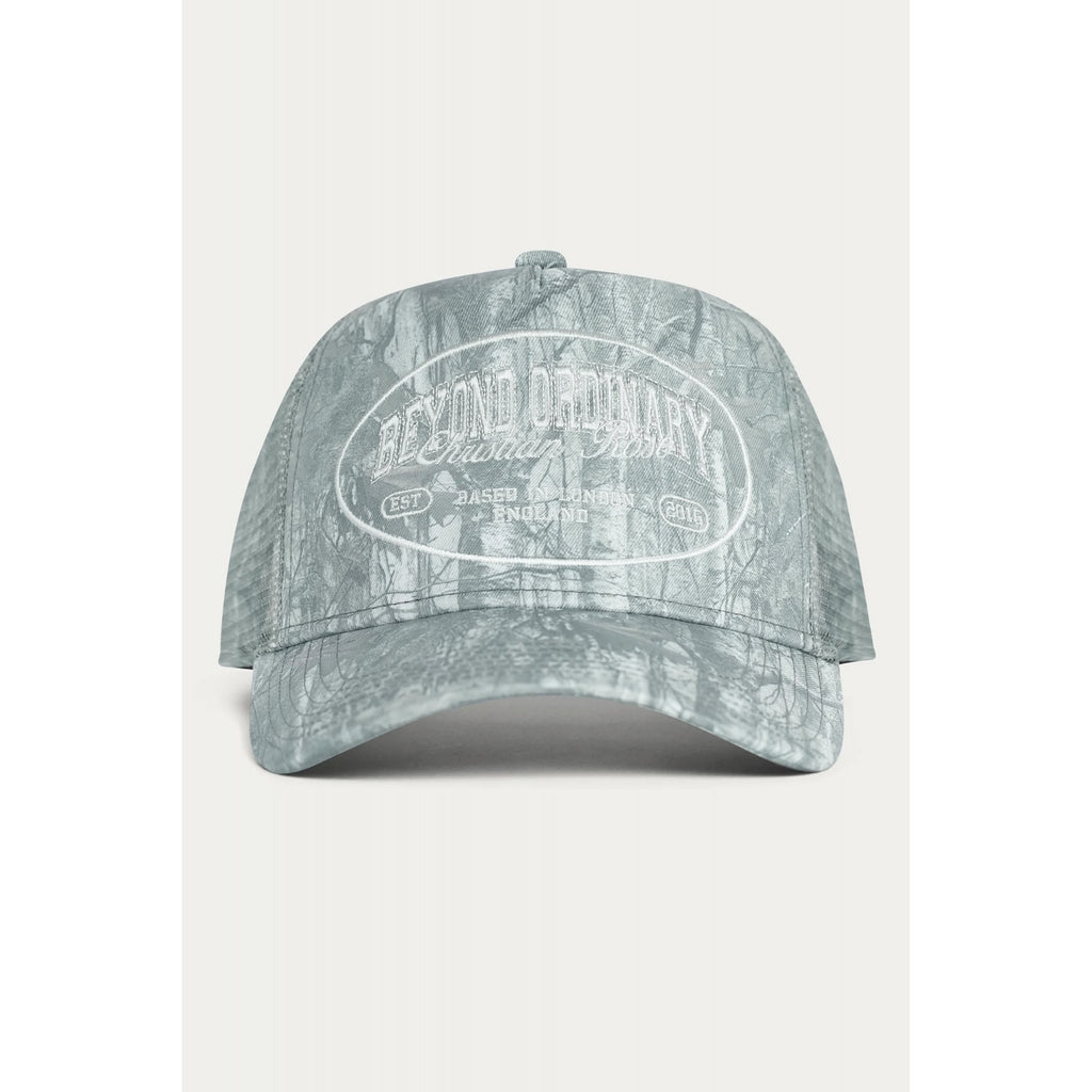 Christian Rose | CR046 Beyond Ordinary Treeline Camo Trucker Mesh Baseball Cap