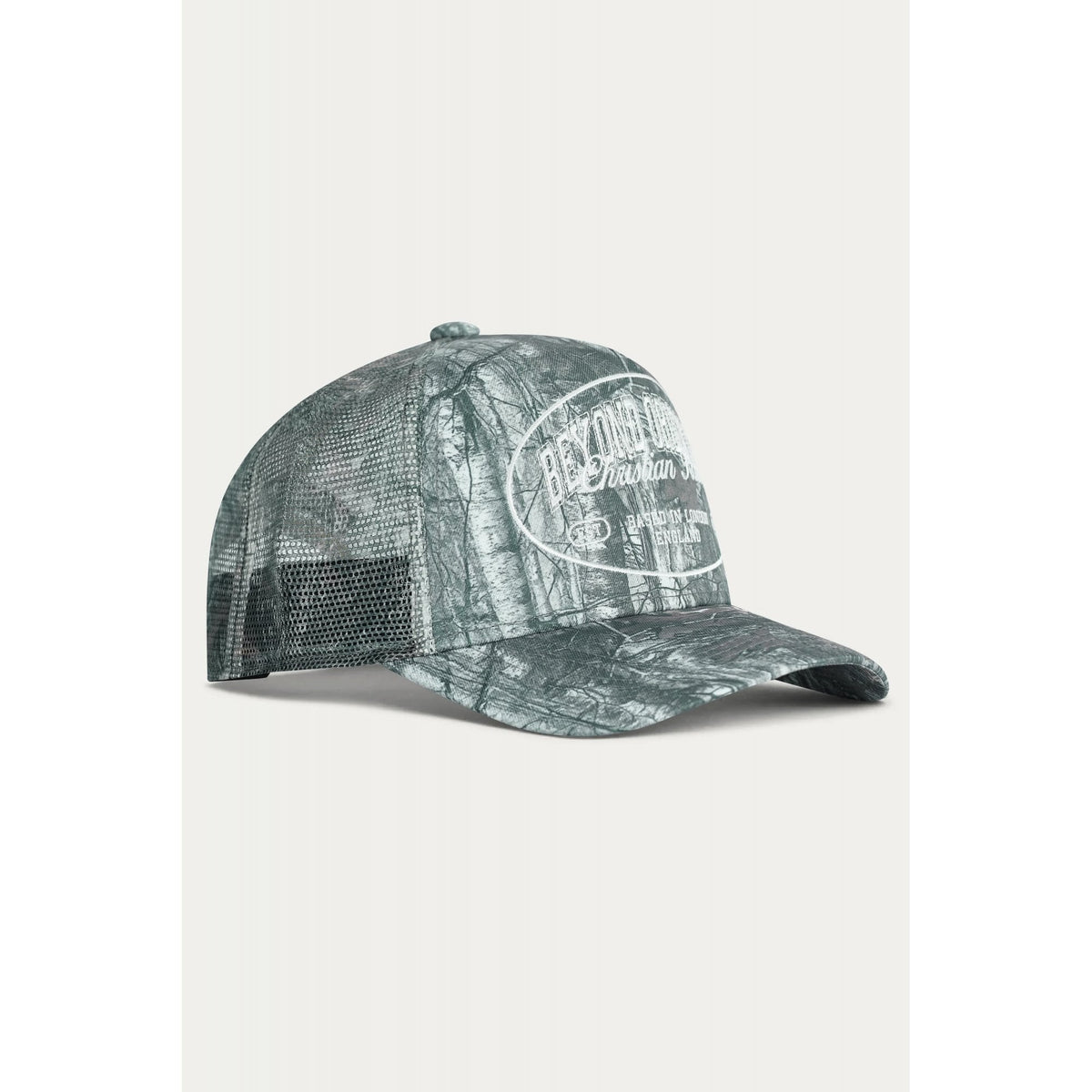 Christian Rose | CR046 Beyond Ordinary Treeline Camo Trucker Mesh Baseball Cap