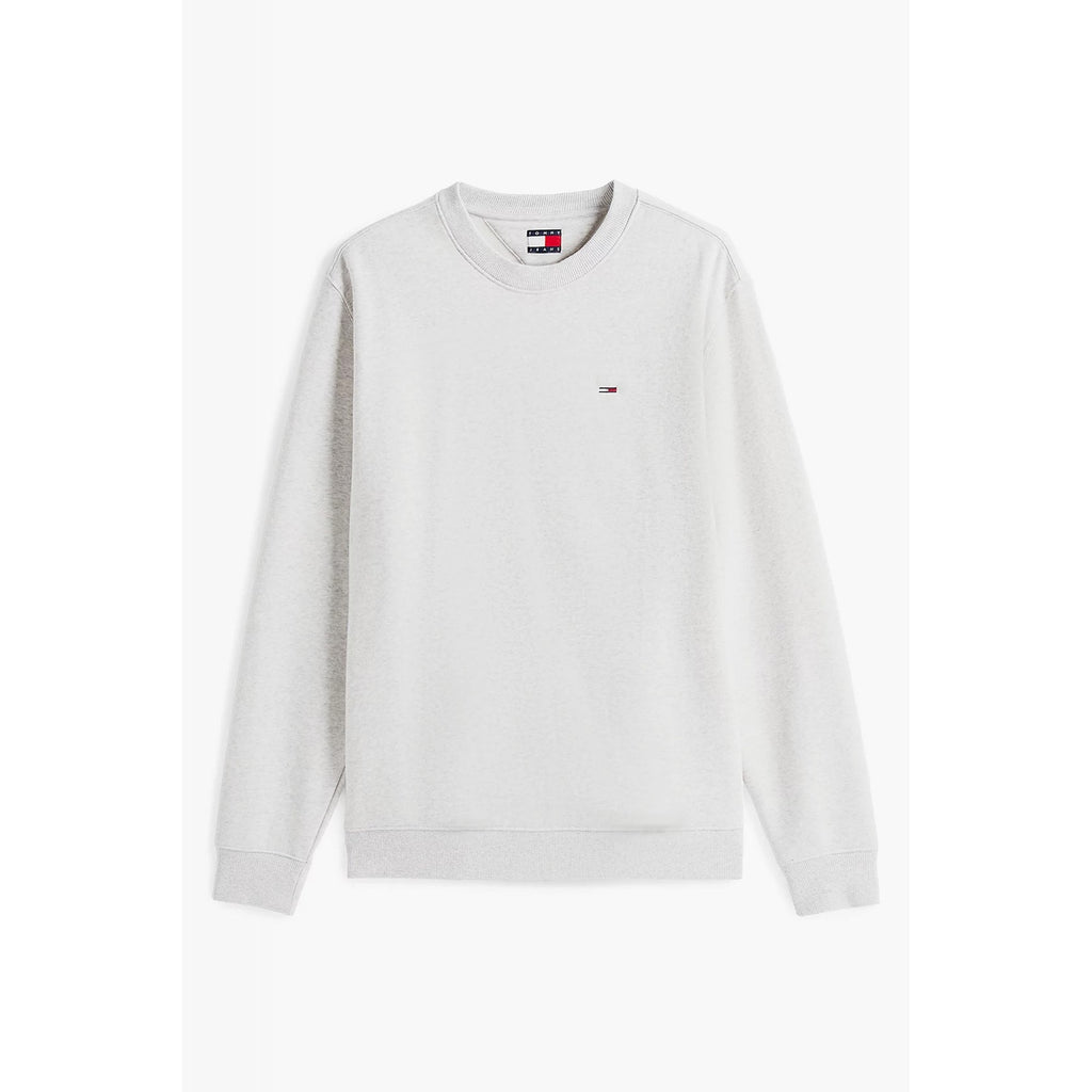 Tommy Jeans | DM20741 Brushed Fleece Small Flag Logo Crew Sweat Top
