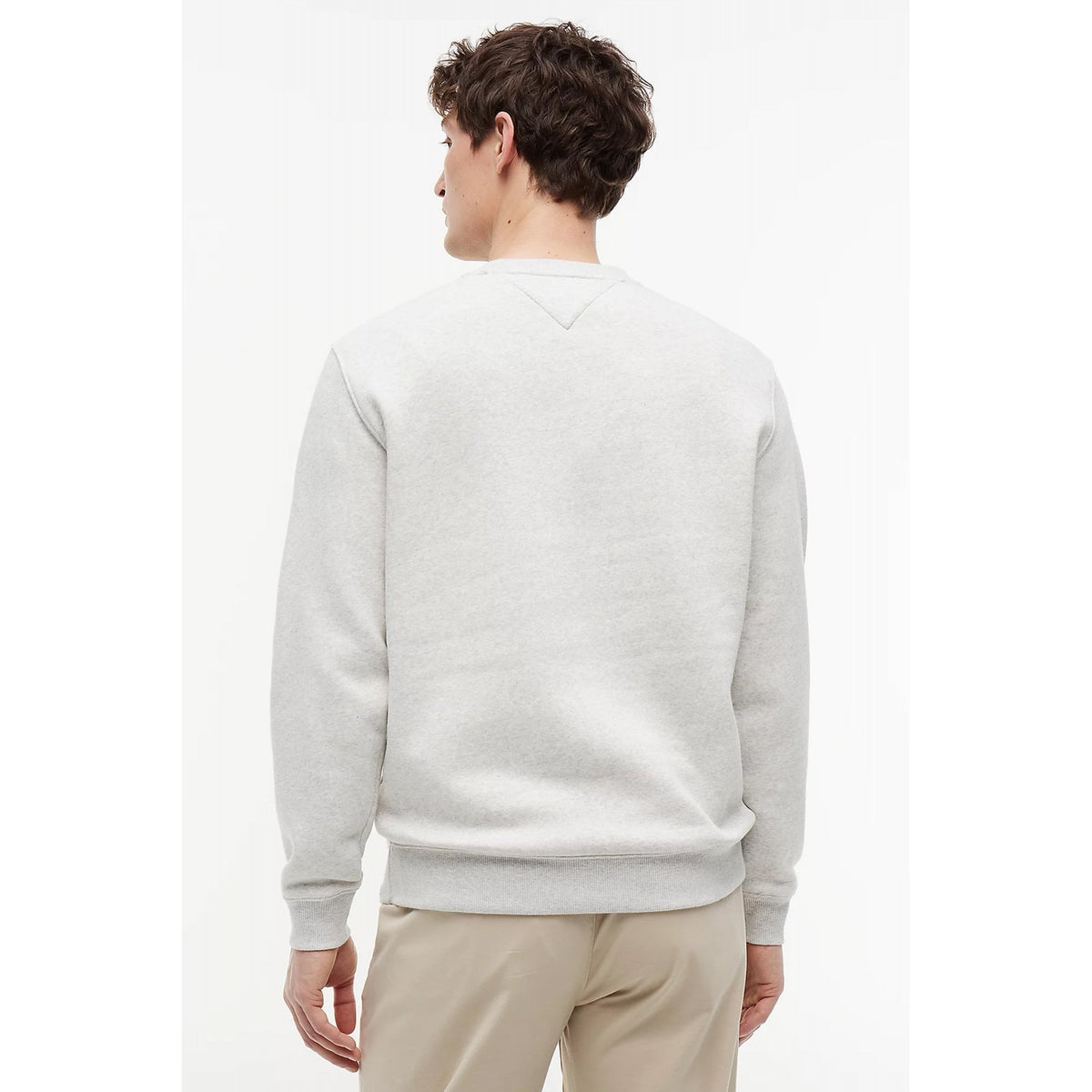 Tommy Jeans | DM20741 Brushed Fleece Small Flag Logo Crew Sweat Top