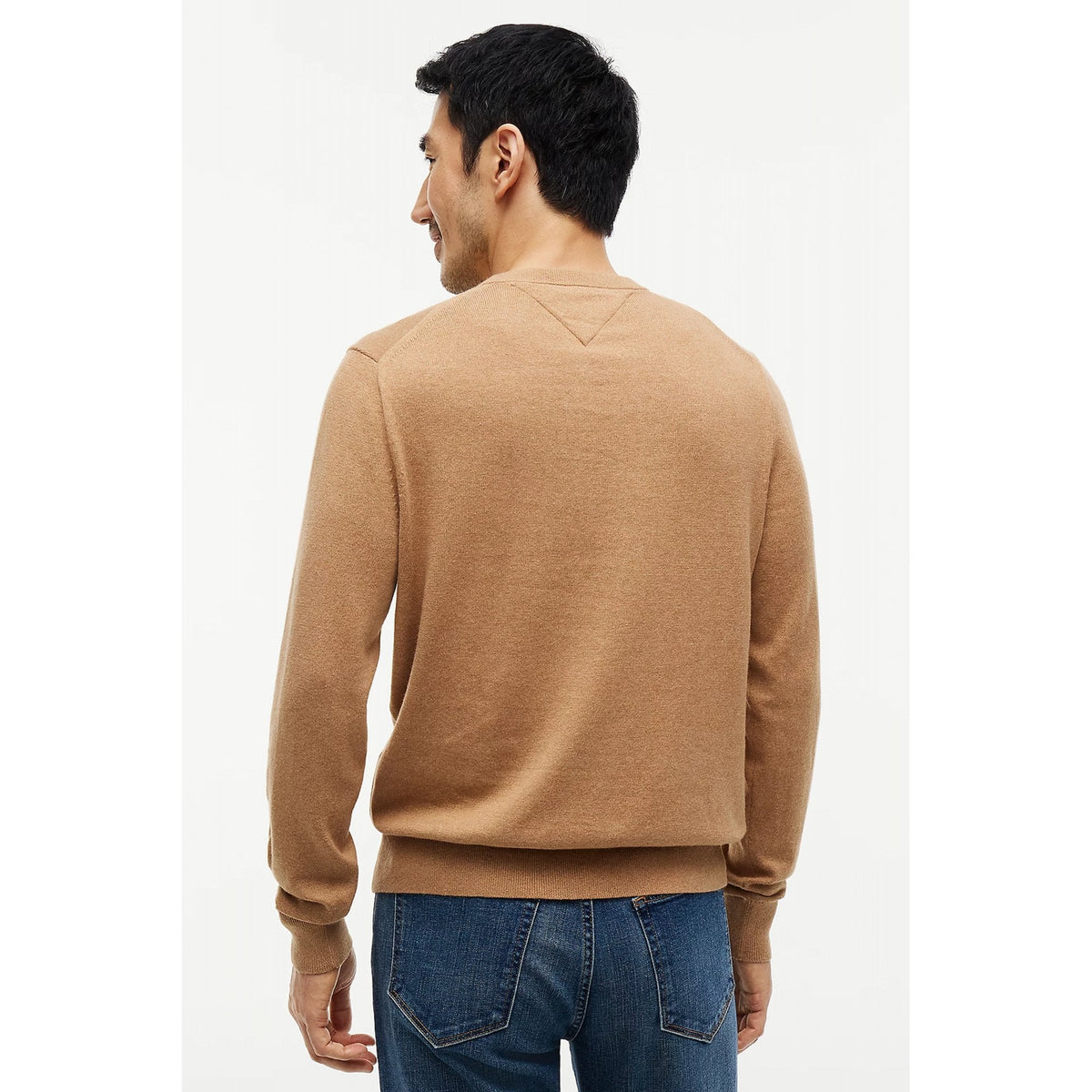 Tommy Jeans | DM20741 Brushed Fleece Small Flag Logo Crew Sweat Top