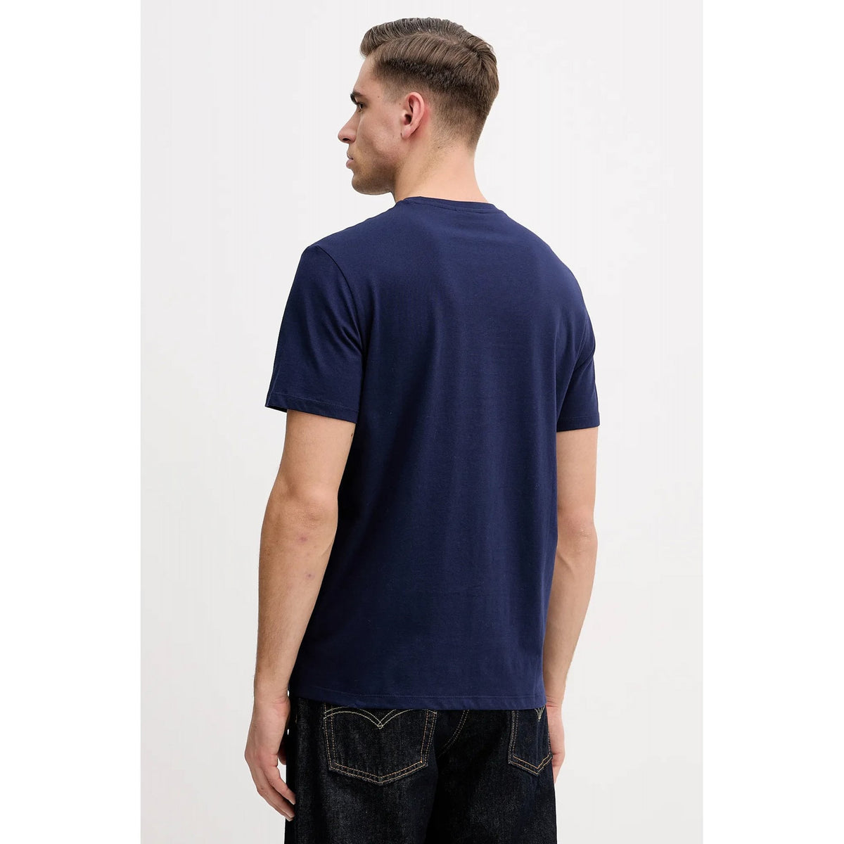 Calvin Klein Jeans | LV04RC272G Badge Logo Crew Cotton Jersey Half-Sleeve T-Shirt