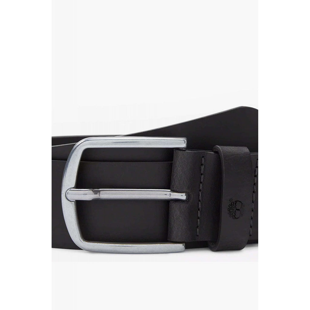 Timberland TB0A5NHS Bluff Point Leather Metal Buckle Belt