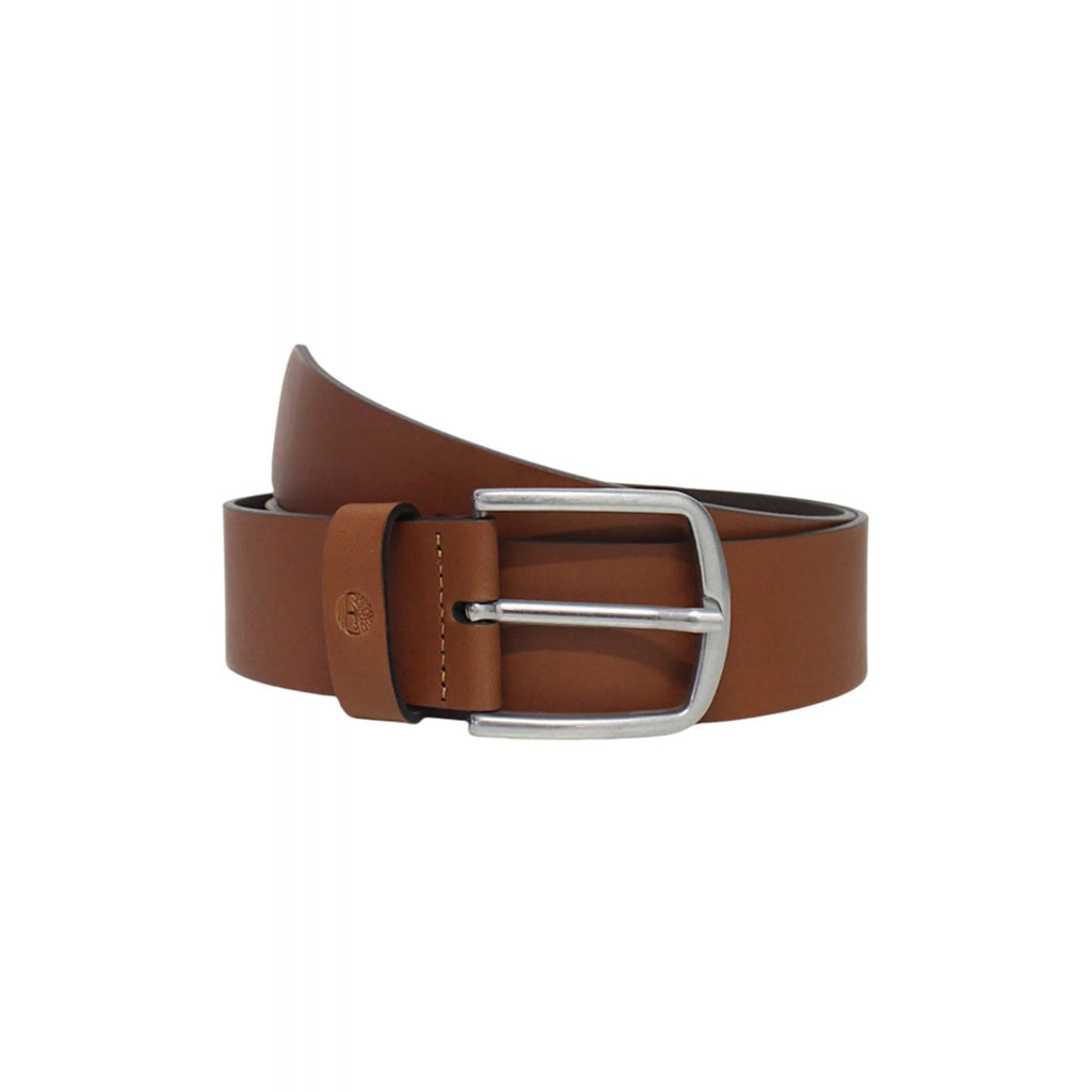 Timberland TB0A5NHS Bluff Point Leather Metal Buckle Belt