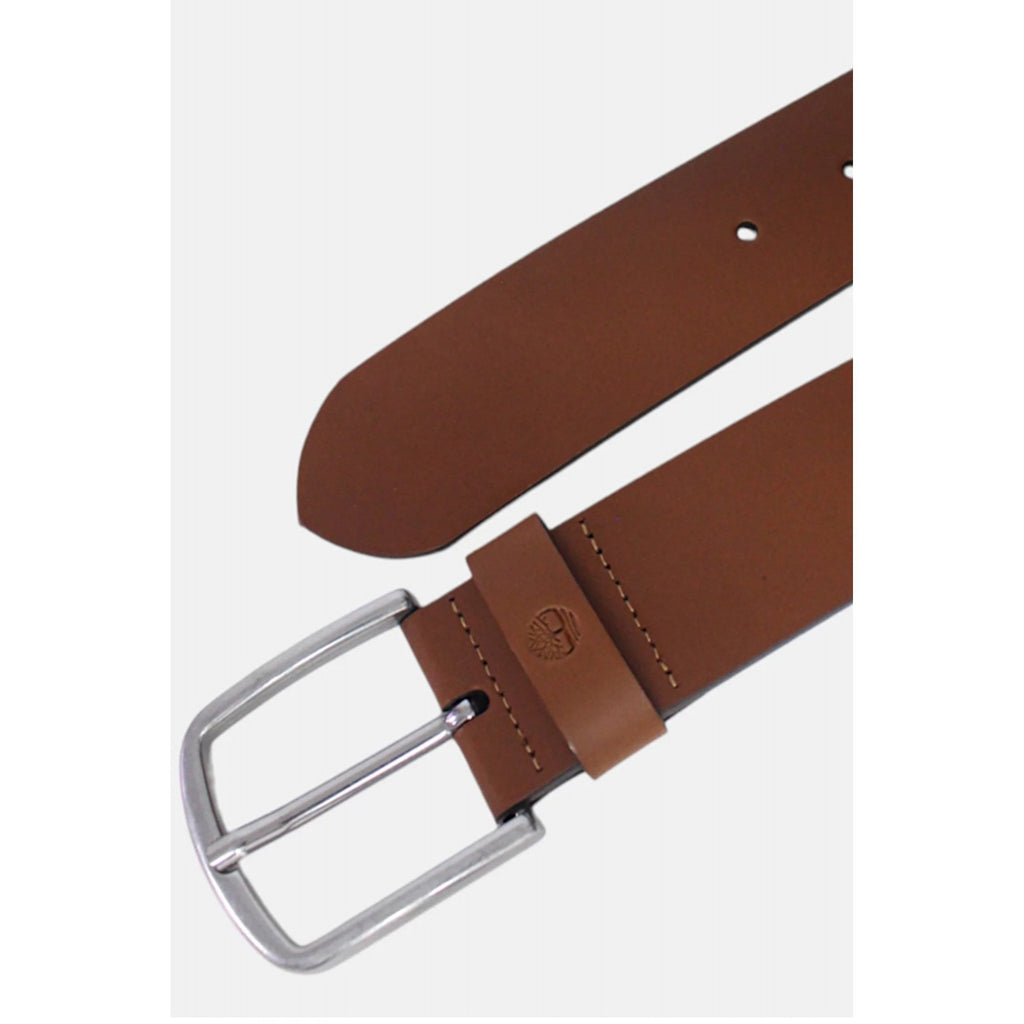 Timberland TB0A5NHS Bluff Point Leather Metal Buckle Belt