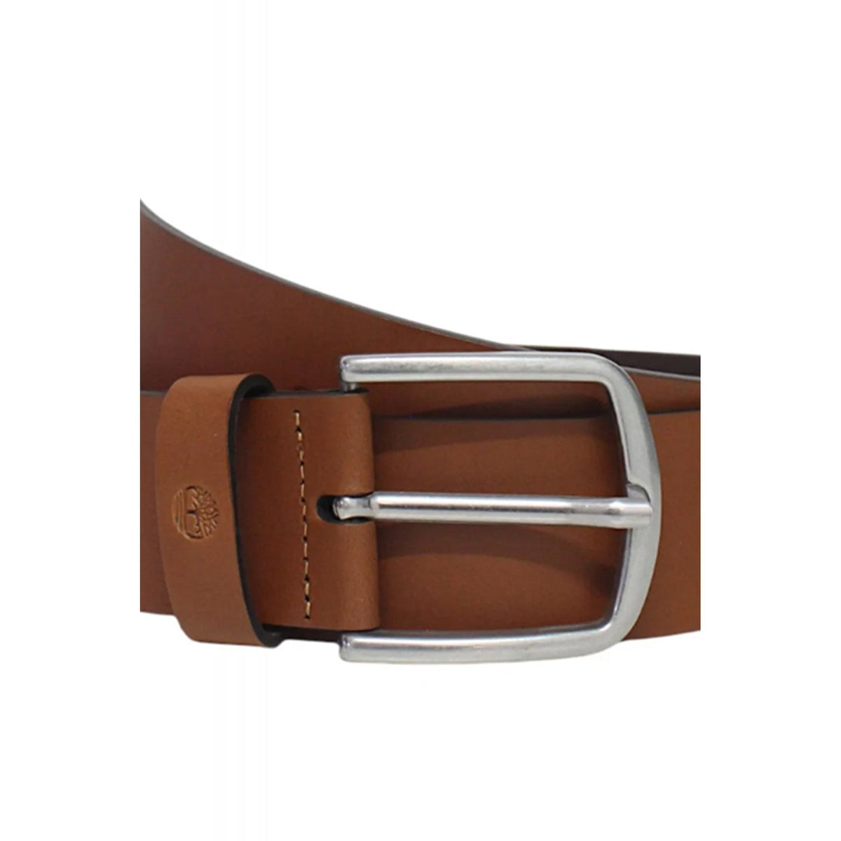 Timberland TB0A5NHS Bluff Point Leather Metal Buckle Belt
