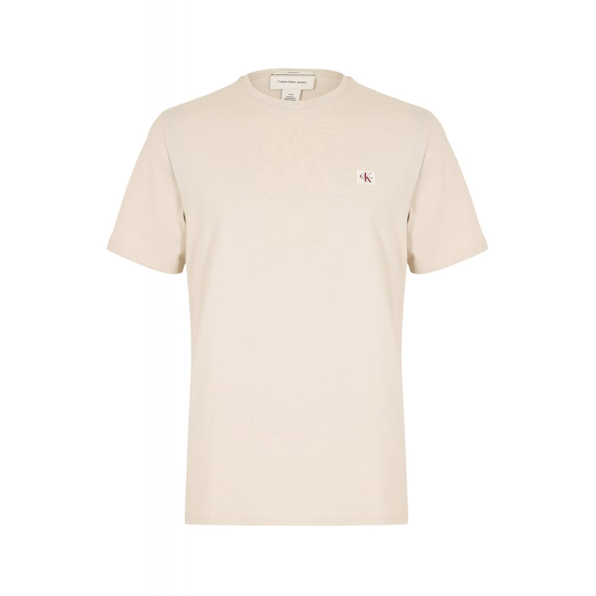 Calvin Klein Jeans | LV04RC272G Badge Logo Crew Cotton Jersey Half-Sleeve T-Shirt