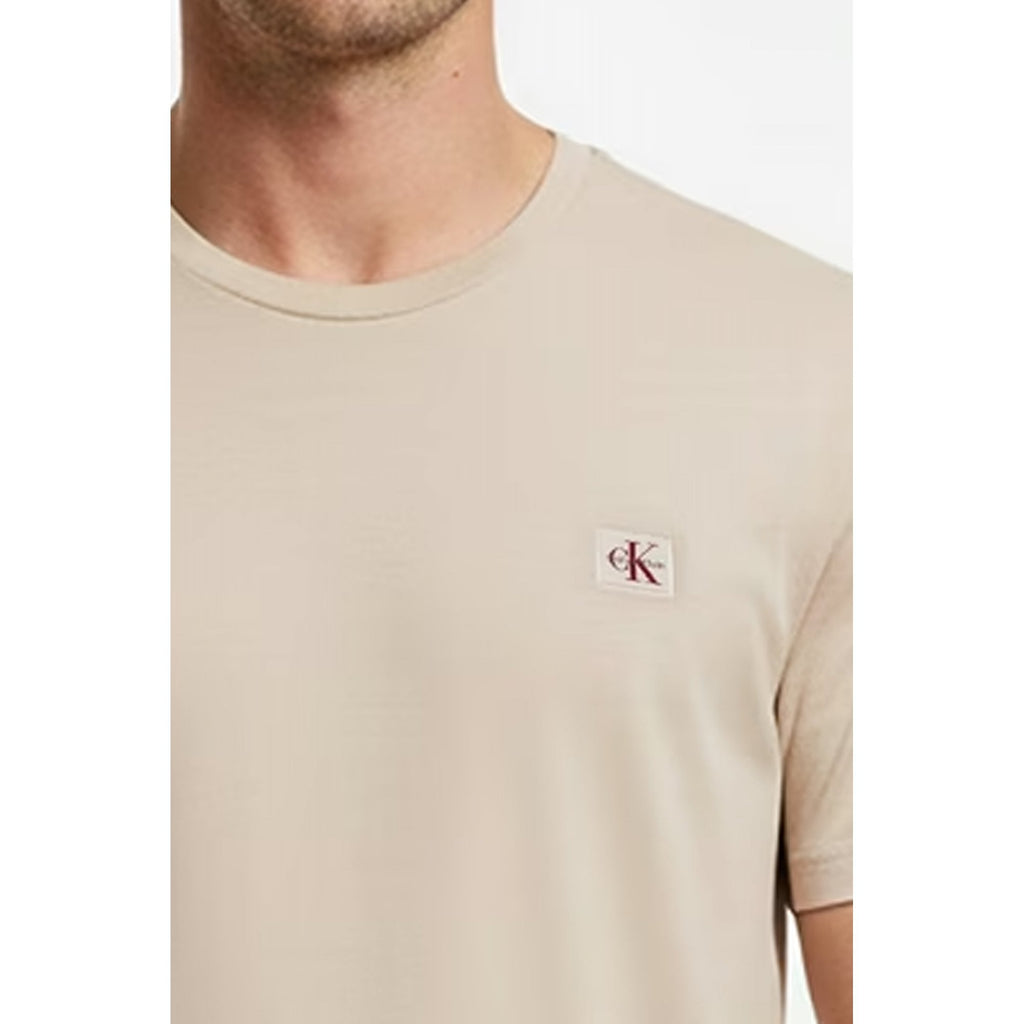 Calvin Klein Jeans | LV04RC272G Badge Logo Crew Cotton Jersey Half-Sleeve T-Shirt