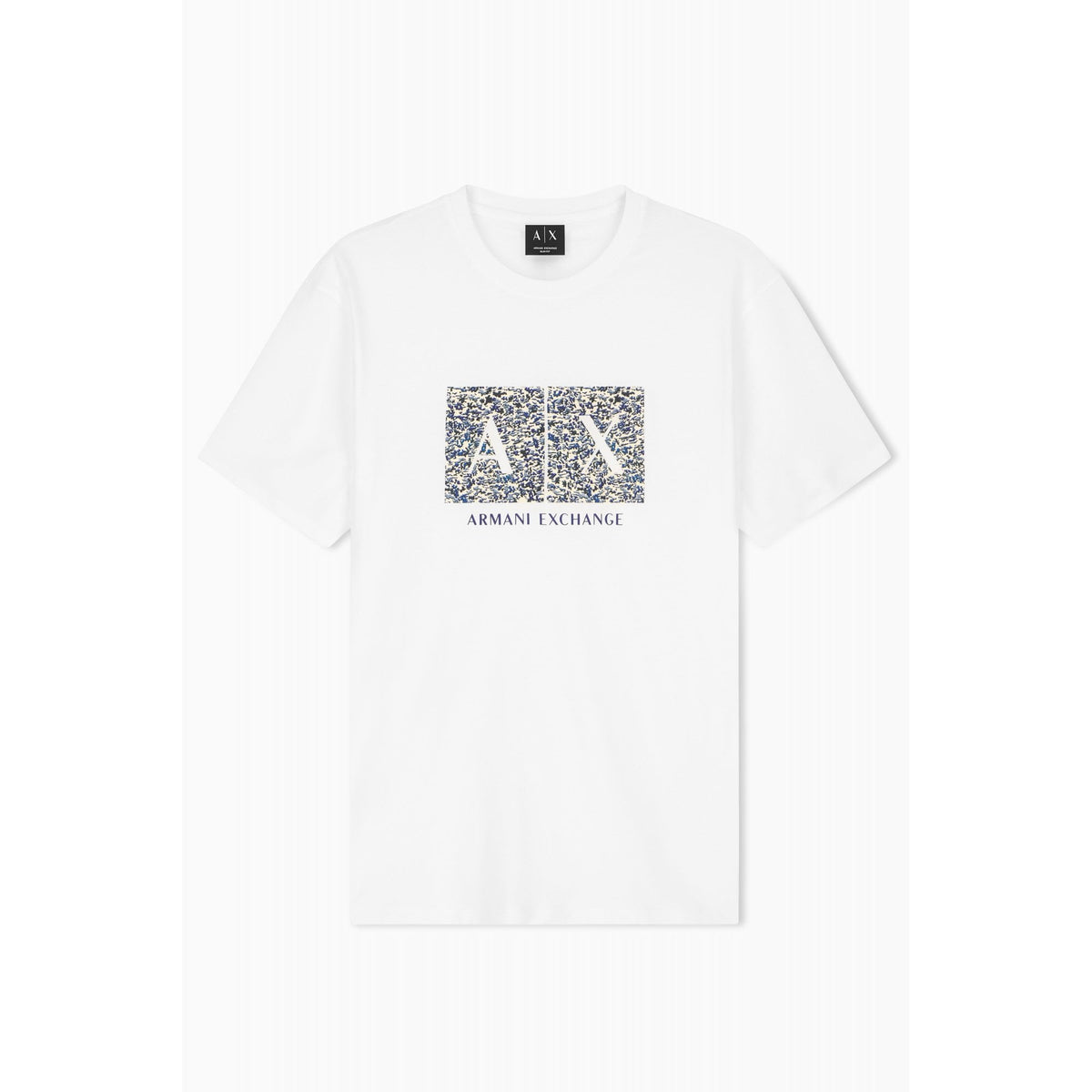 Armani Exchange | AX XM003100 AF10356 Camo Style Logo Design Half Sleeve T-Shirt