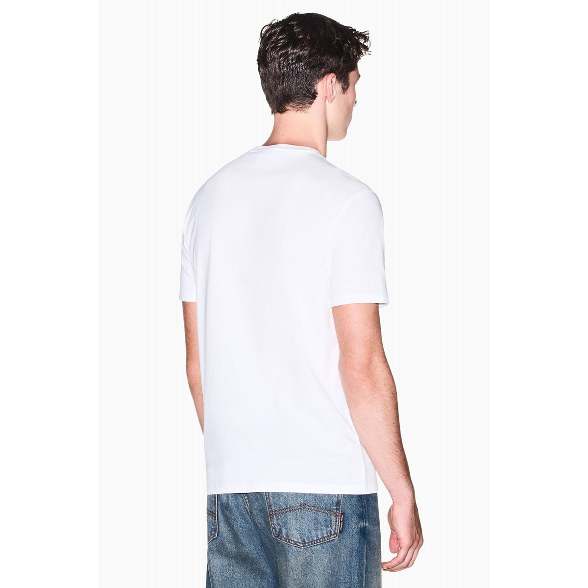 Armani Exchange | AX XM003100 AF10356 Camo Style Logo Design Half Sleeve T-Shirt