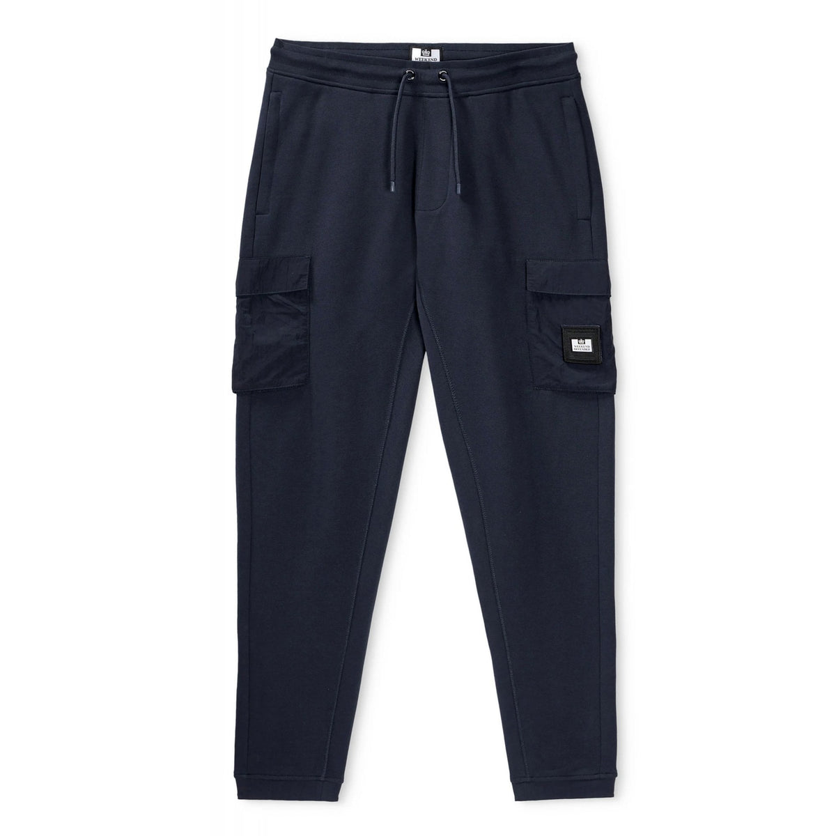 Weekend Offender 3A03 Lippi Nylon Panel Pocket Cotton Jogger - Navy