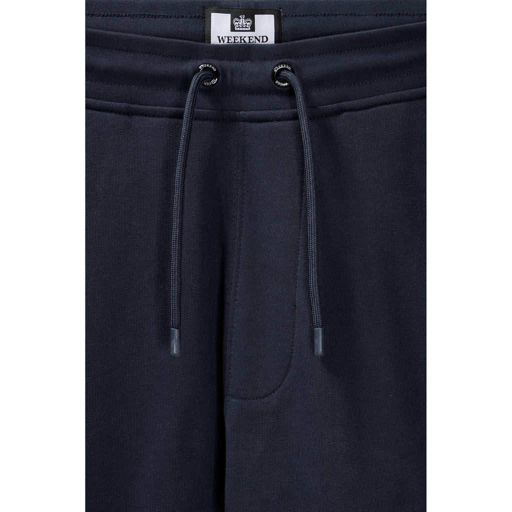 Weekend Offender 3A03 Lippi Nylon Panel Pocket Cotton Jogger - Navy