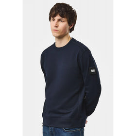 Weekend Offender SW3A21 Thunder Cotton Jersey Crew Neck Sweat Top