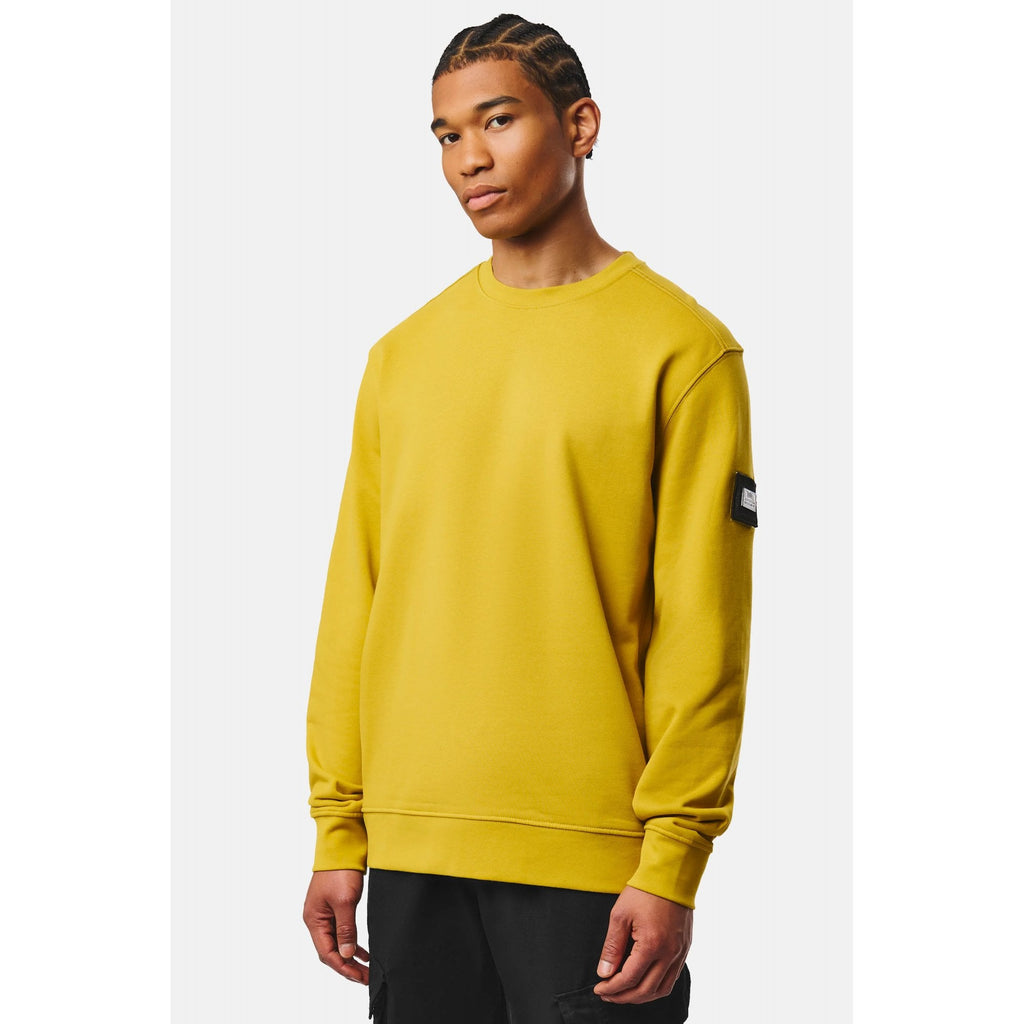 Weekend Offender SW3A21 Thunder Cotton Jersey Crew Neck Sweat Top