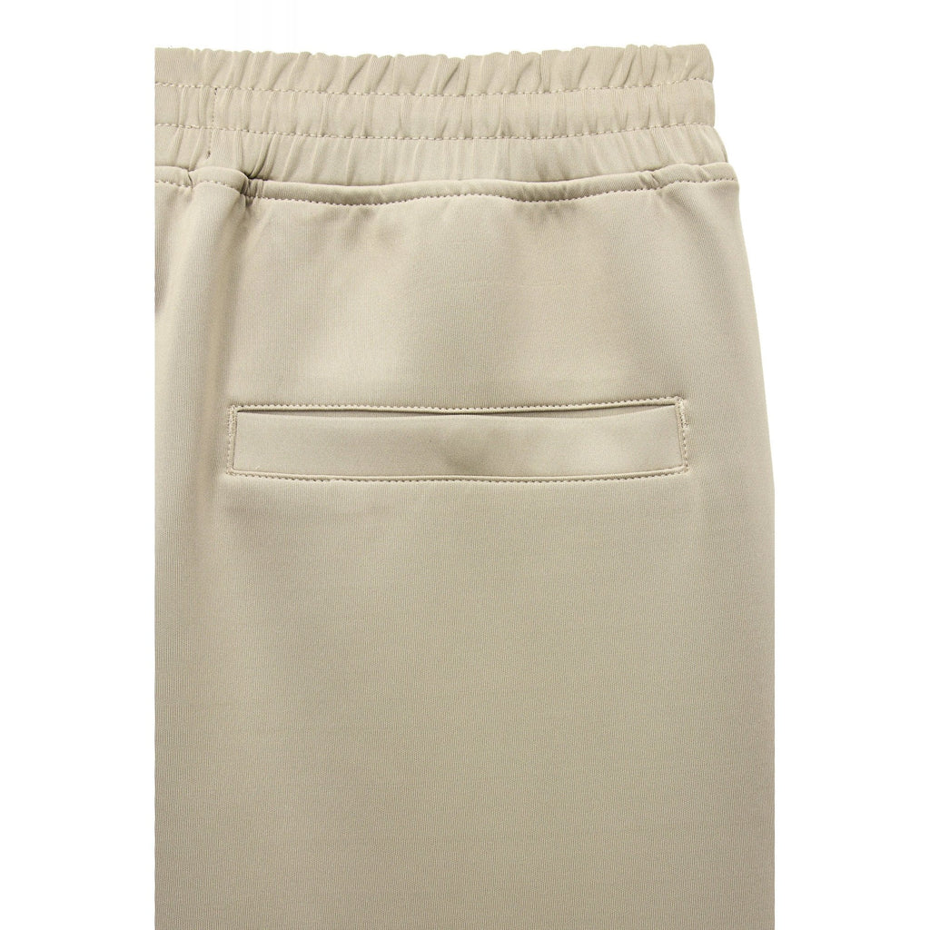 Weekend Offender TB1B03 Plaka Mid-House Check Jacquard Pant Jogger - Rock Beige