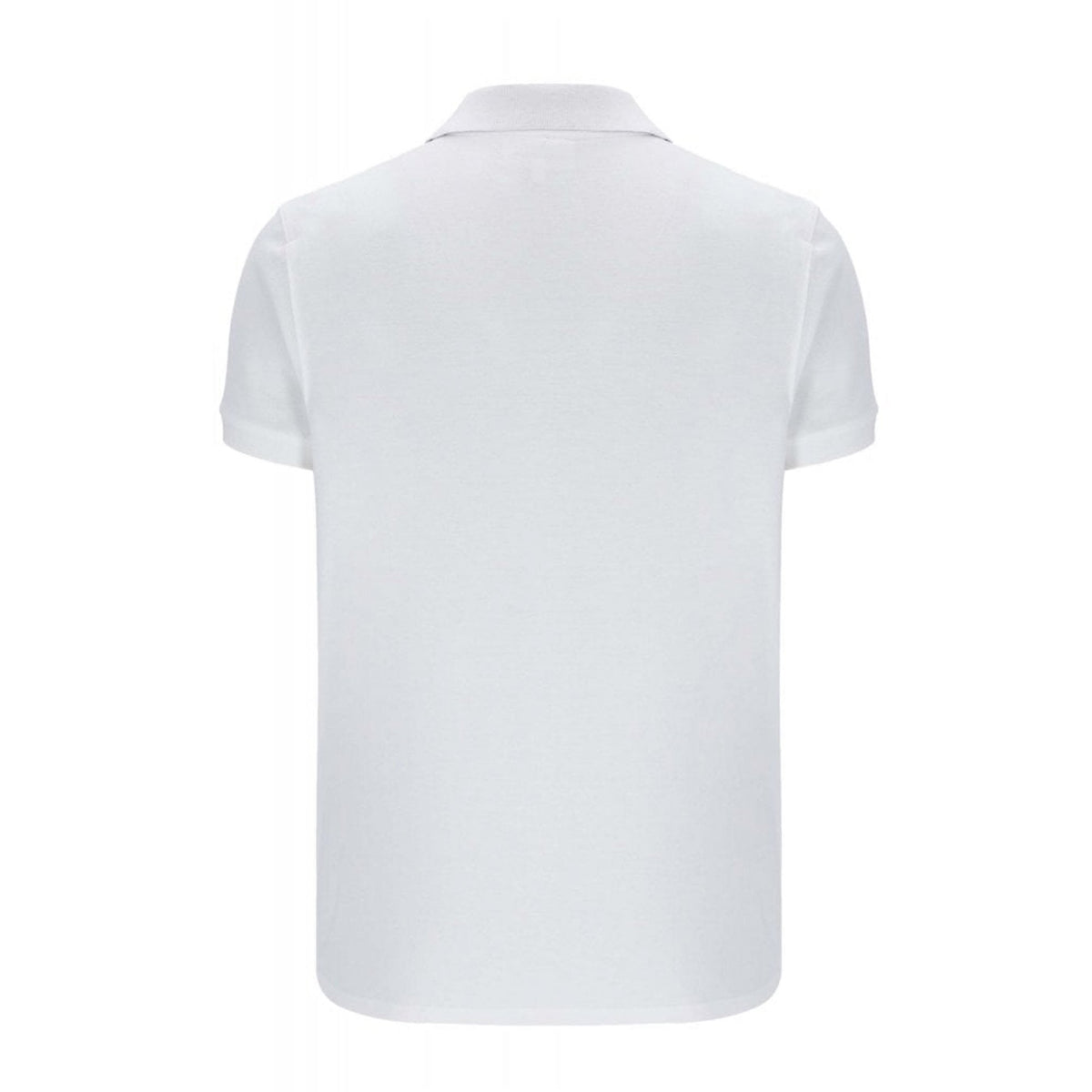 Sergio Tacchini | New Supermac 1140-210 Contrast Double Stripe Polo T-Shirt - White