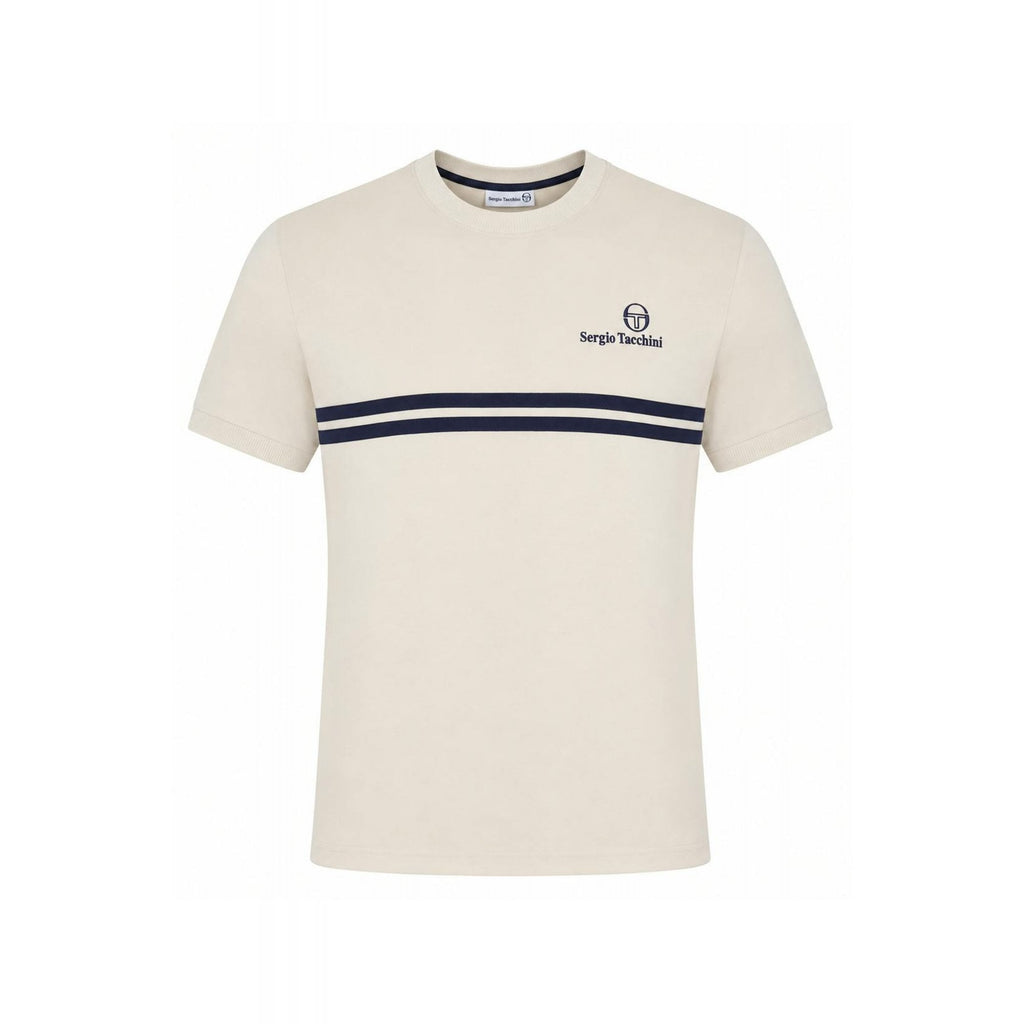 Sergio Tacchini | Supermac 1143 Twin Stripe Half Sleeve T-Shirt
