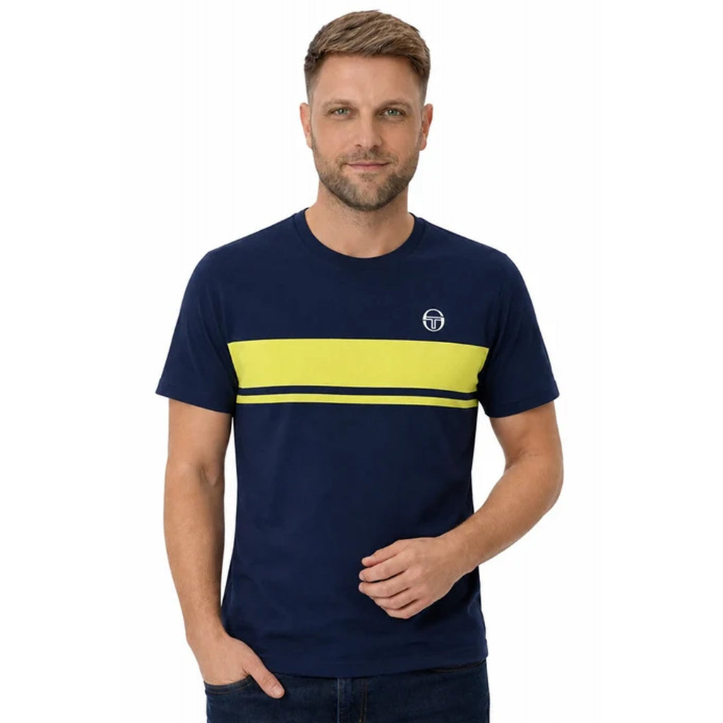 Sergio Tacchini | Master 4593 Contrast Ringer Stripe Half Sleeve T-Shirt