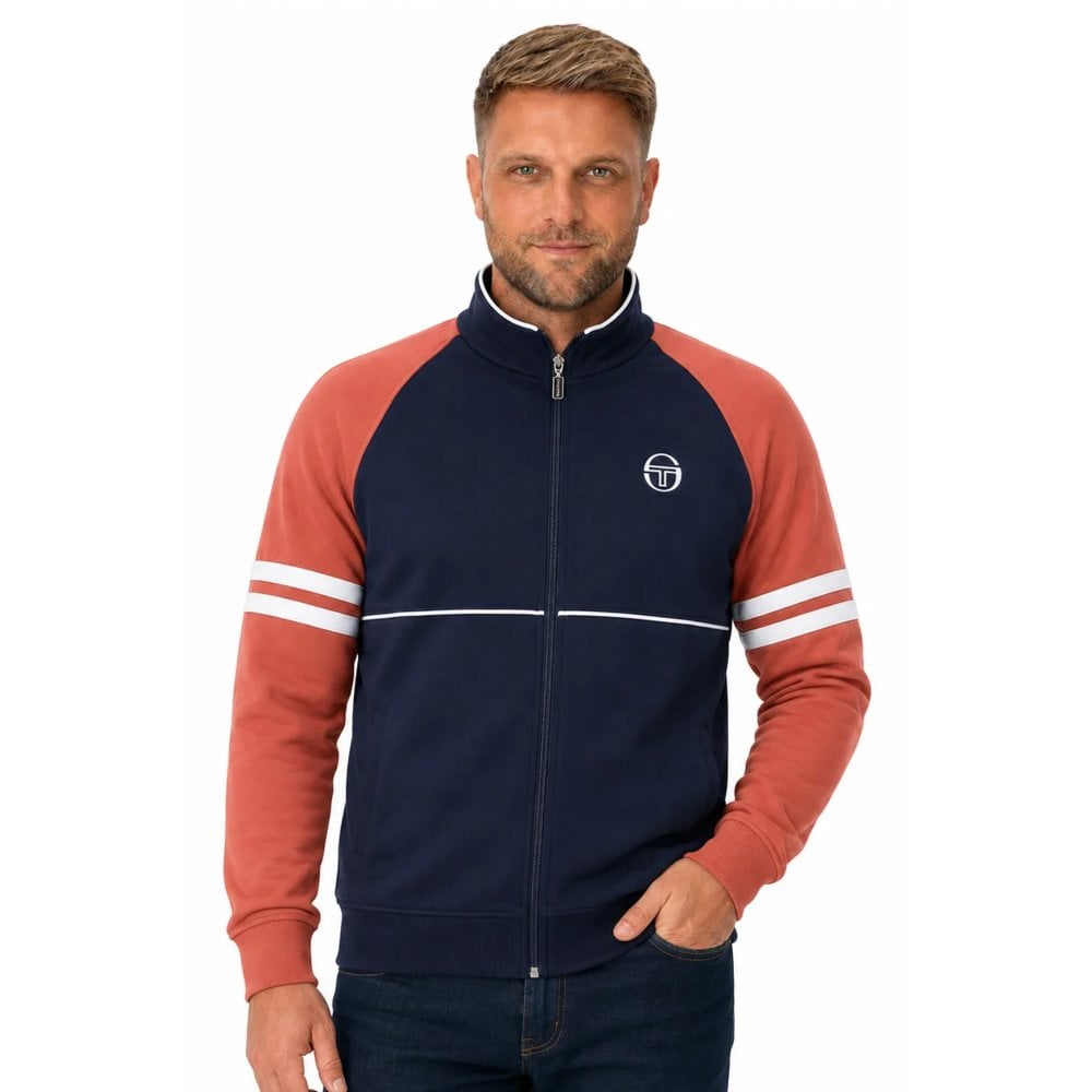 Sergio Tacchini | Orion 4594 Retro Contrast Colour Block Piping Track Top