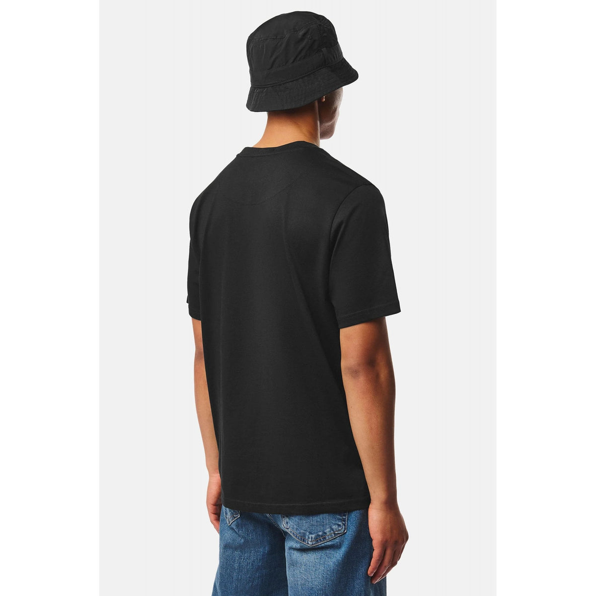 Weekend Offender PT3B09 Imbibo Saturday Everyday Graphic Scene Half Sleeve T-Shirt - Black