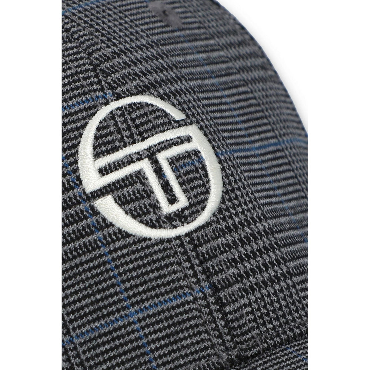 Sergio Tacchini | Wessler 1394 Strapback Contrast Puppytooth Check Baseball Cap - Grey