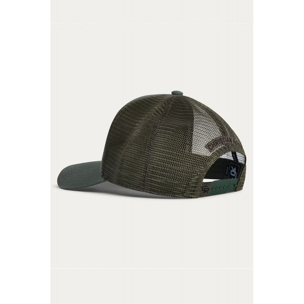 Christian Rose | CR049 Iconic II Half Rhinestone Trucker Mesh Baseball Cap