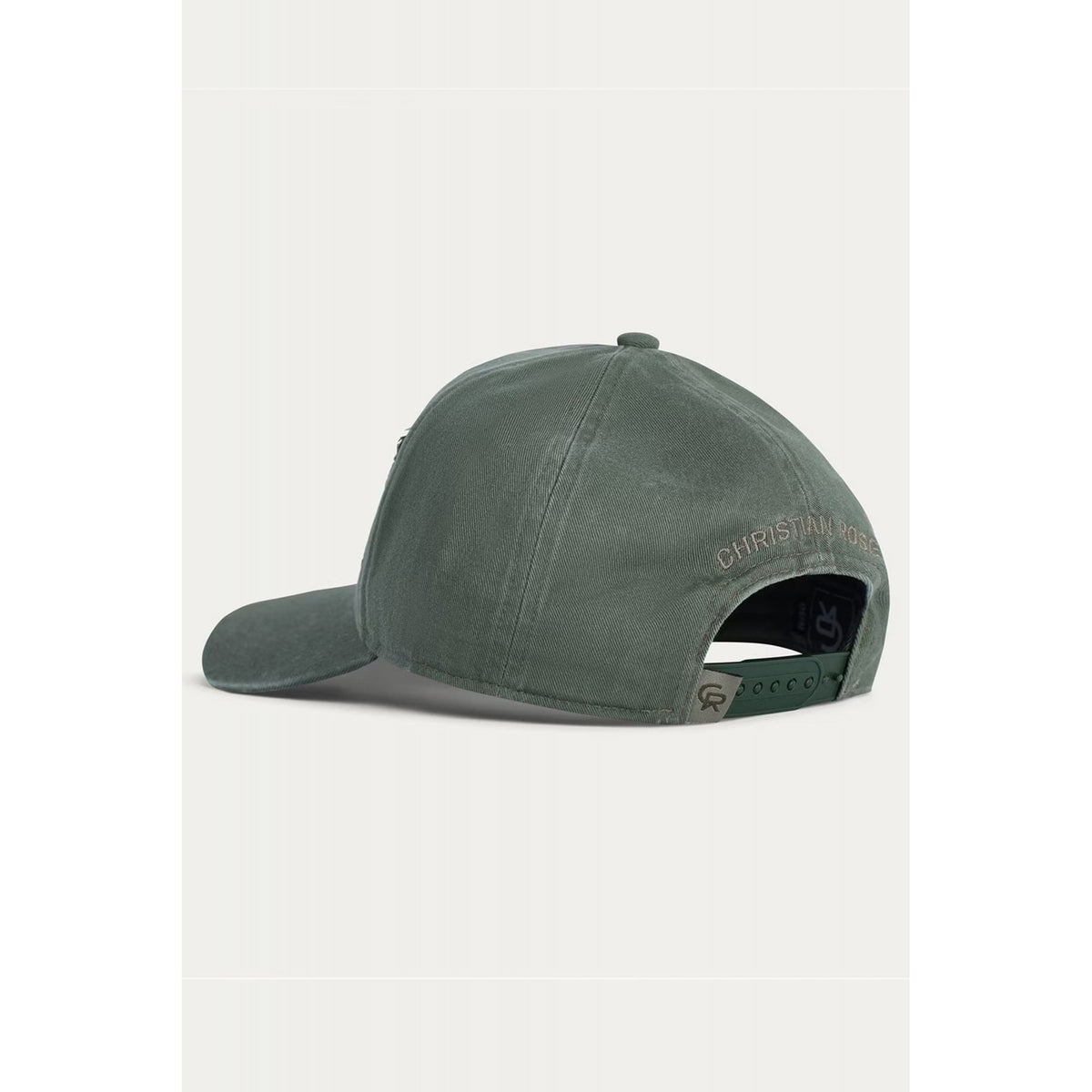 Christian Rose | CR058 Distressed Washed Private Plate Snapback Baseball Cap