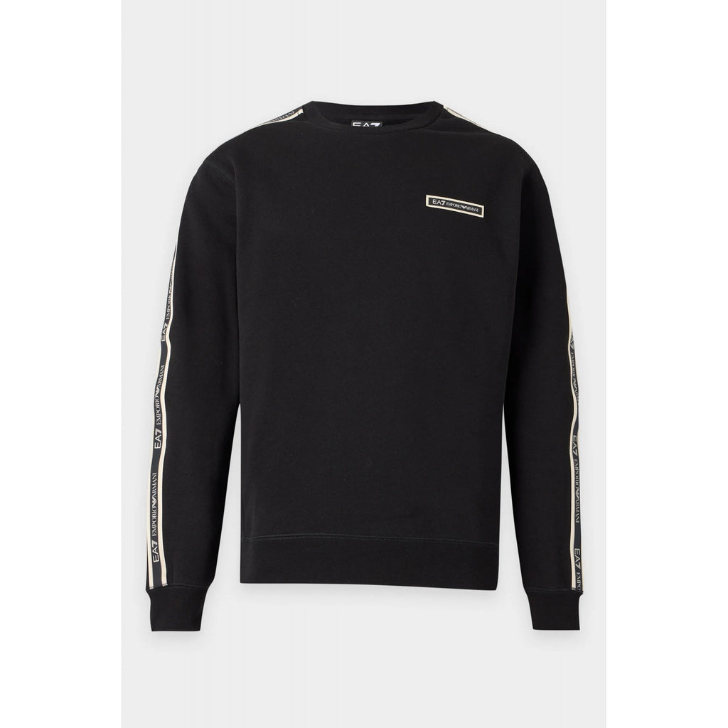EA7 | Emporio Armani AF10377 2195 Train Rubber Tape Logo Sweat Top