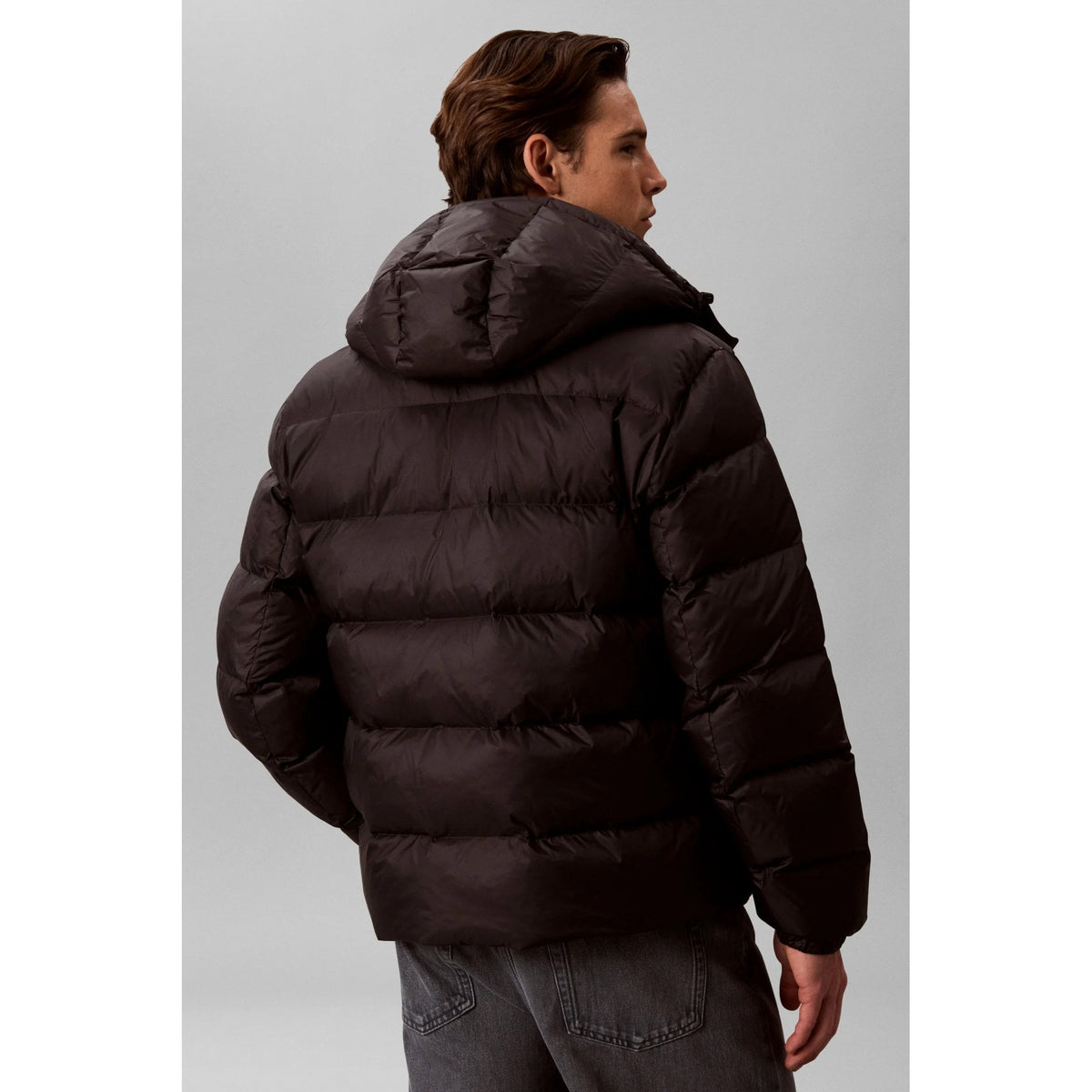 Calvin Klein Jeans | LV04RG515G Quilted Padded Down Waterproof Hood Jacket - Black
