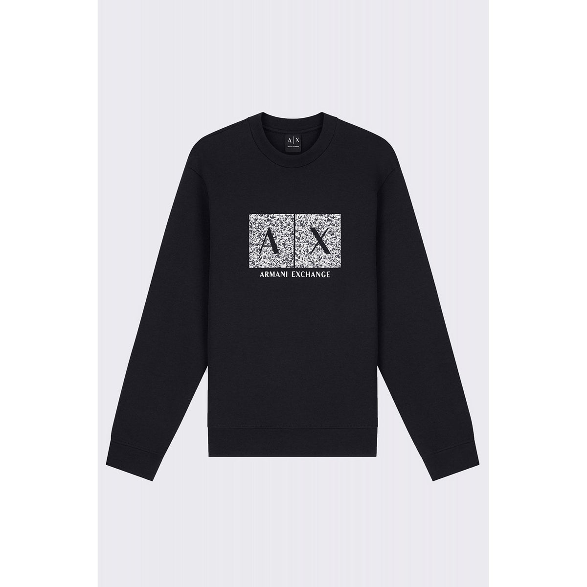 Armani Exchange | AX XM002888 AF10818 Camo Style Decorative Logo Design Sweat Top - Dark Navy