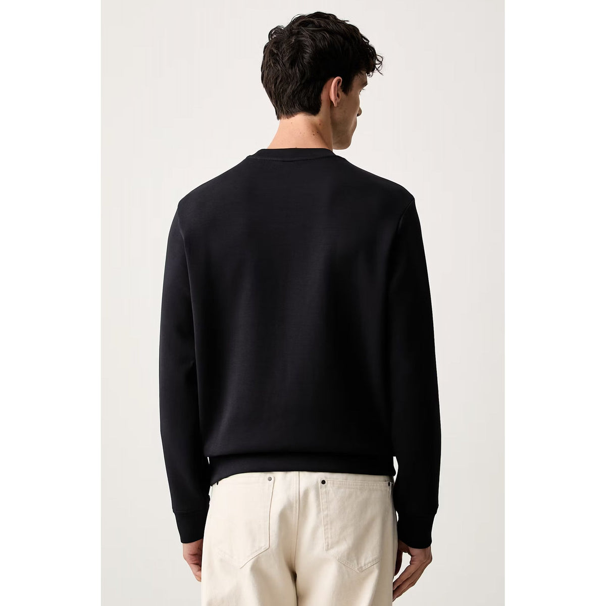 Armani Exchange | AX XM002888 AF10818 Camo Style Decorative Logo Design Sweat Top - Dark Navy