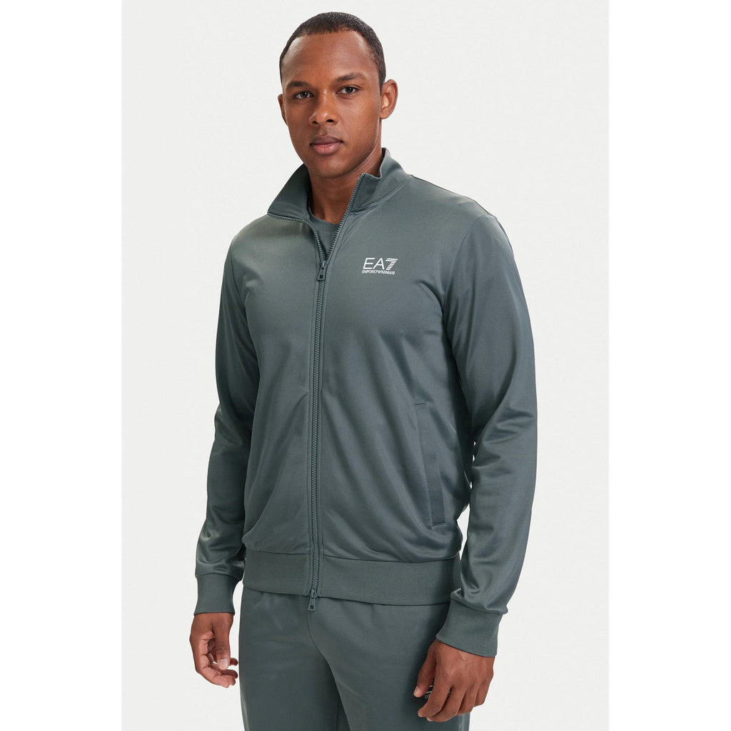 EA7 | Emporio Armani 8NPV65 PJHCZ Train Core Track Top Jogger Tracksuit Set - Pewter Grey