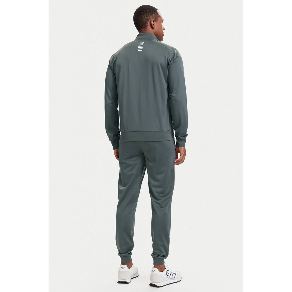 EA7 | Emporio Armani 8NPV65 PJHCZ Train Core Track Top Jogger Tracksuit Set - Pewter Grey
