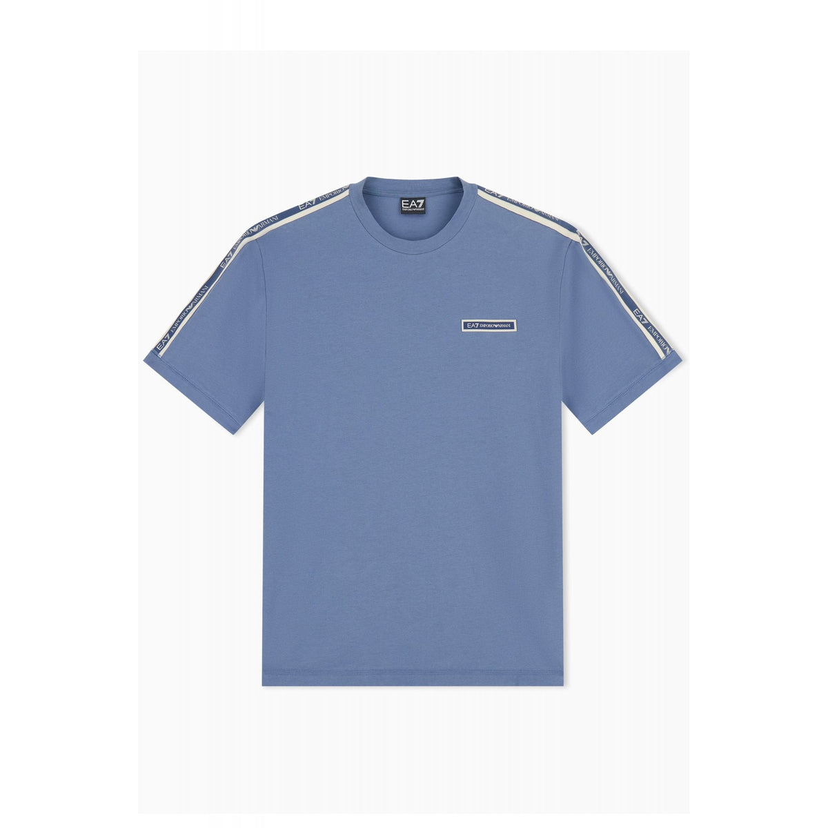 EA7 | Emporio Armani AF10373 2189 Train Rubber Tape Logo Half Sleeve T-Shirt