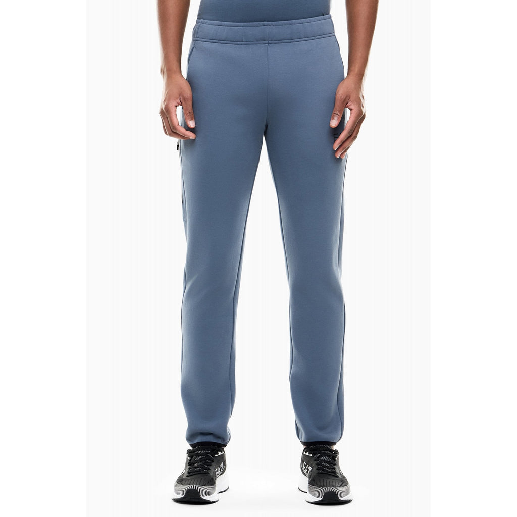 EA7 | Emporio Armani AF20845 2518 Cotton Blend VENTUS7 Slim Fit Jogger - China Blue
