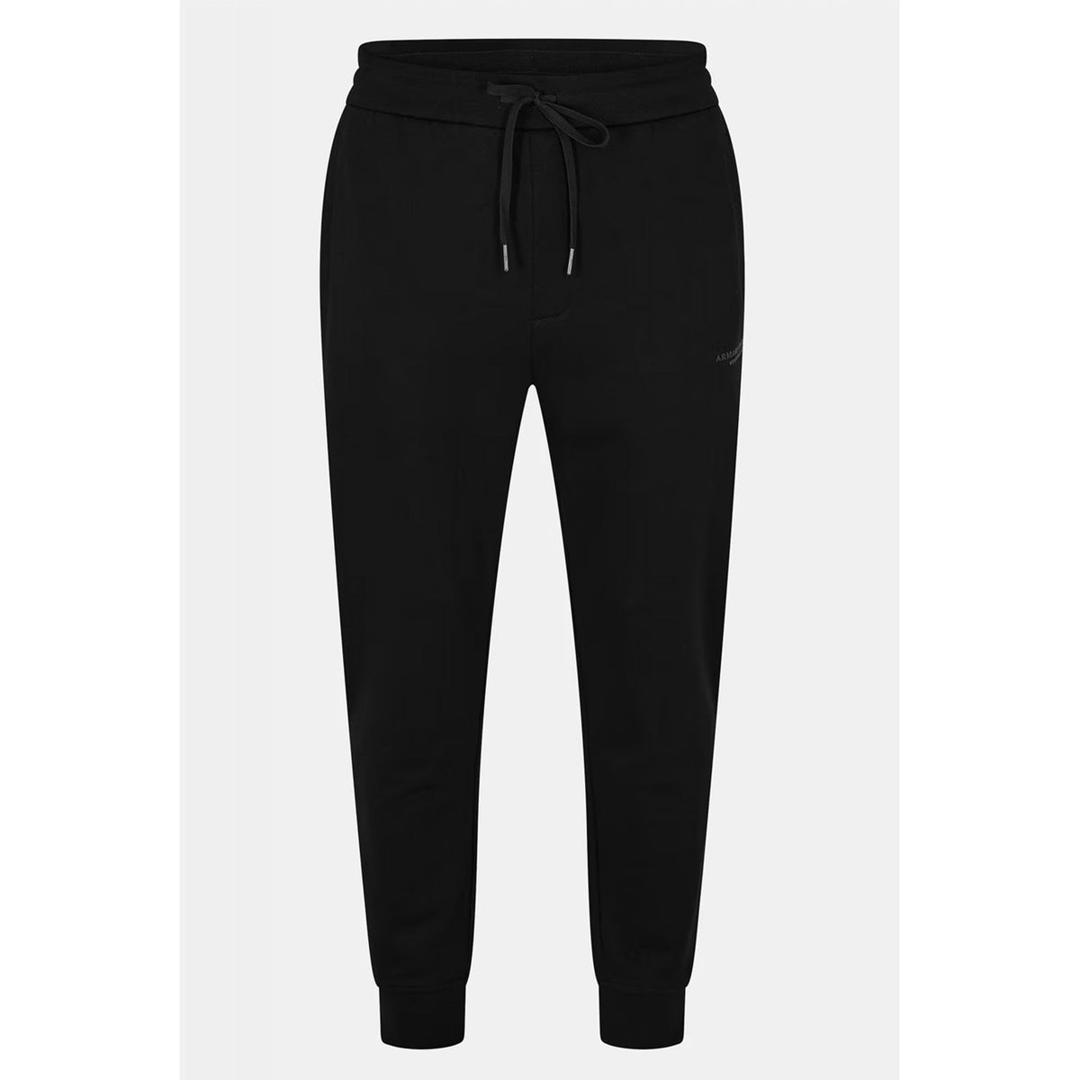 Armani Exchange | AX XM001299 AF209349 Injection Mould Logo Design Cotton Jogger - Black